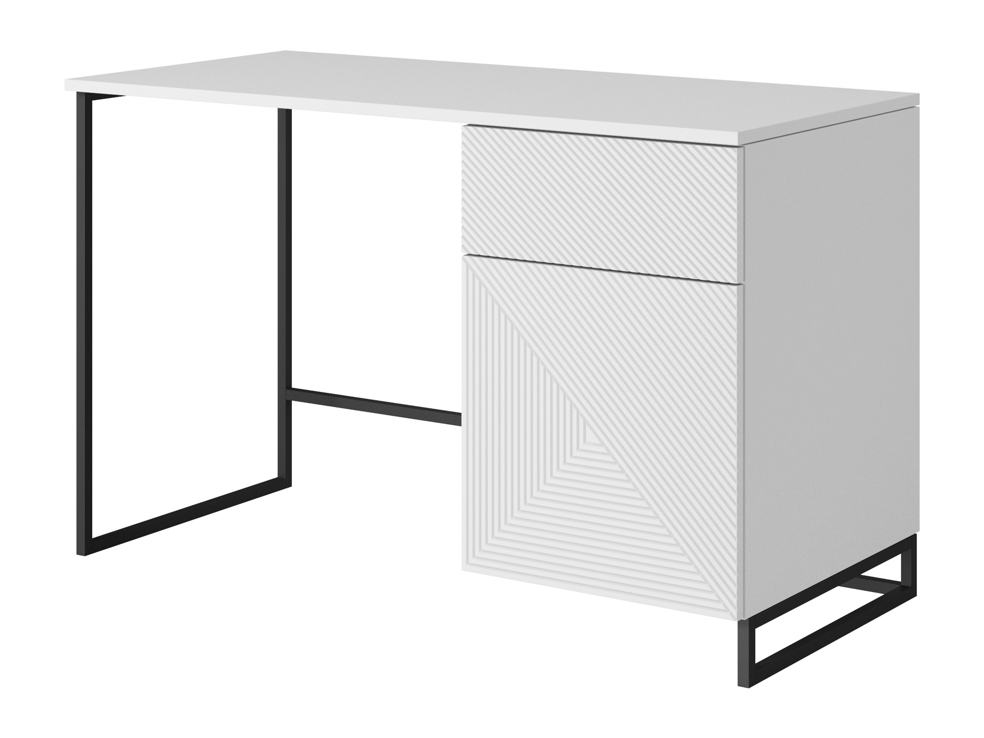 Darbo stalas Dortivi 112 (Matinė balta)