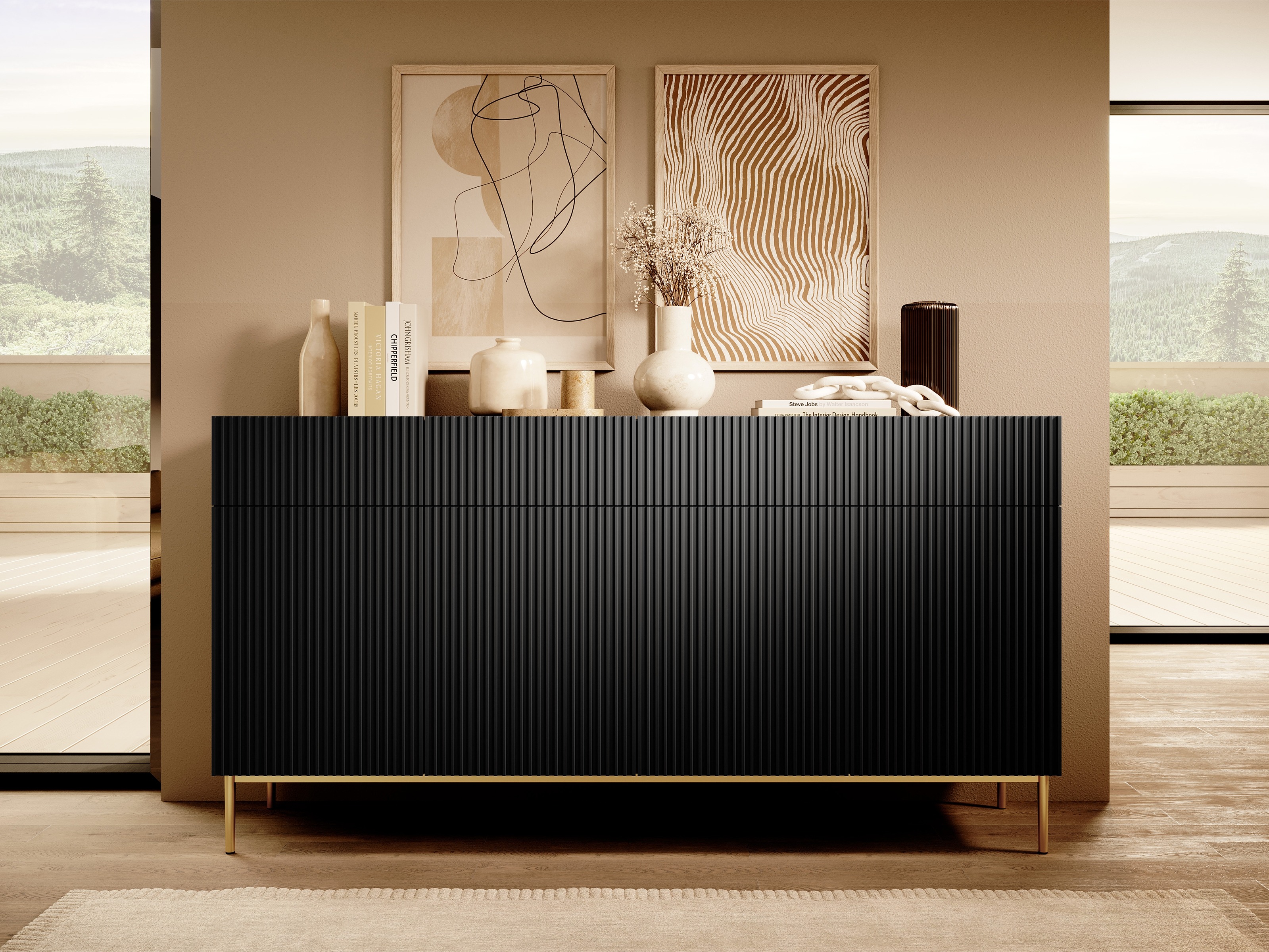 Komoda Melfelu 116 (Auksinė)