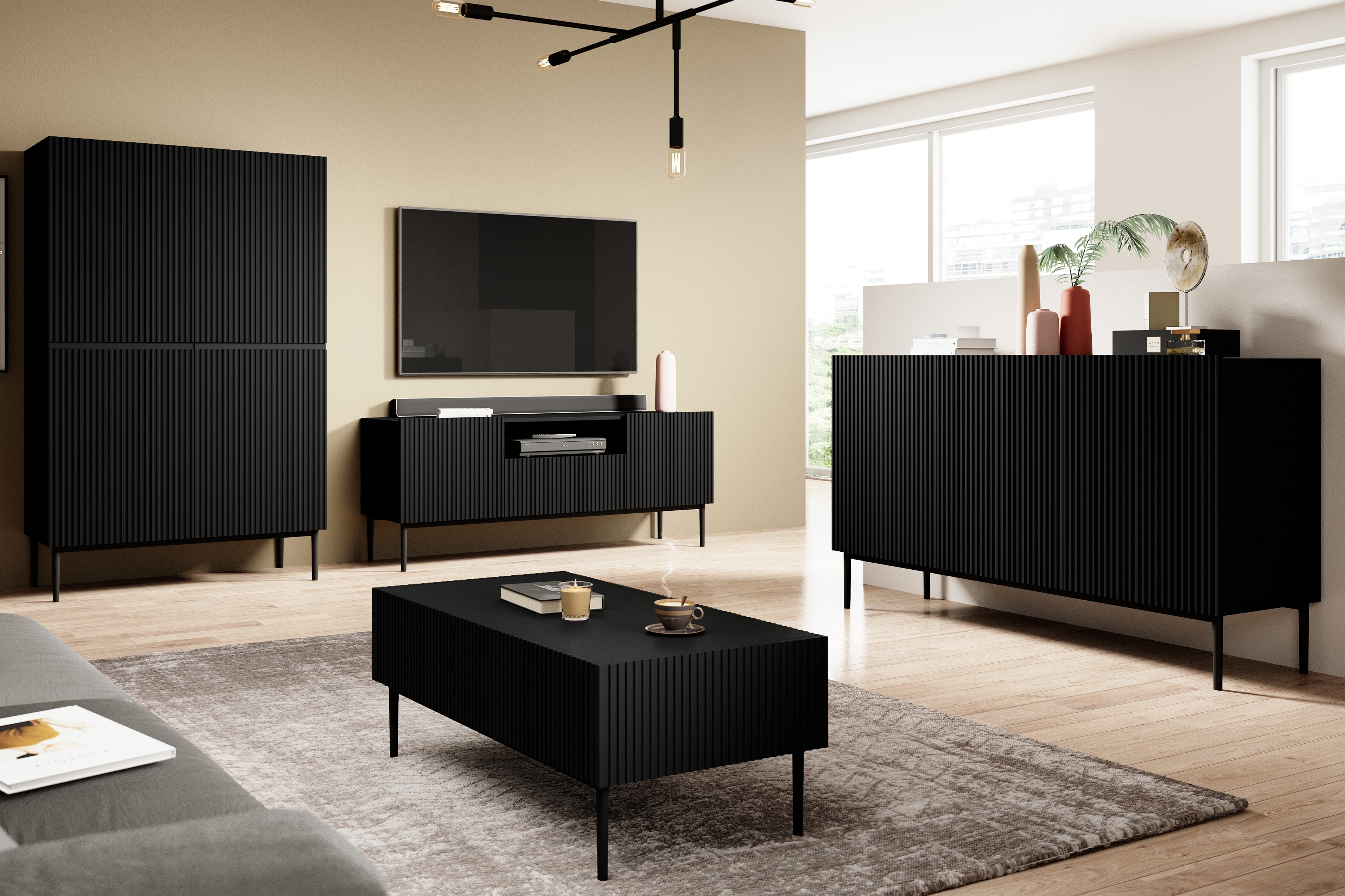 Spintelė Melfelu 115 (Juoda)