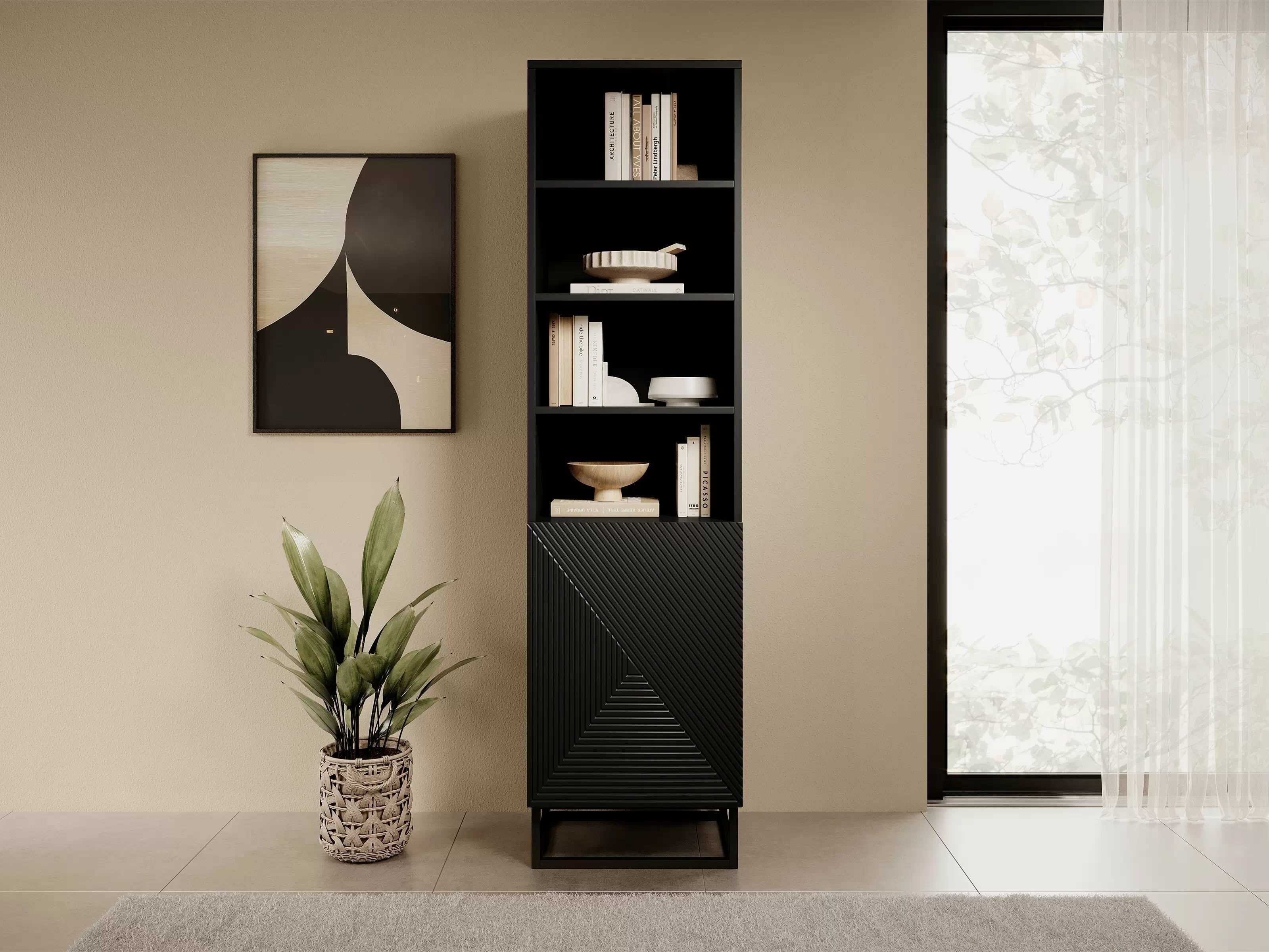 Lentyna Dortivi 116 (Matinė juoda)