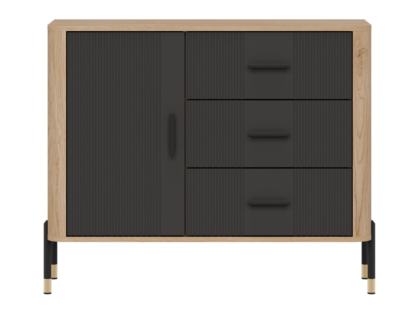 Komoda Flosora 107 (Antracitas)