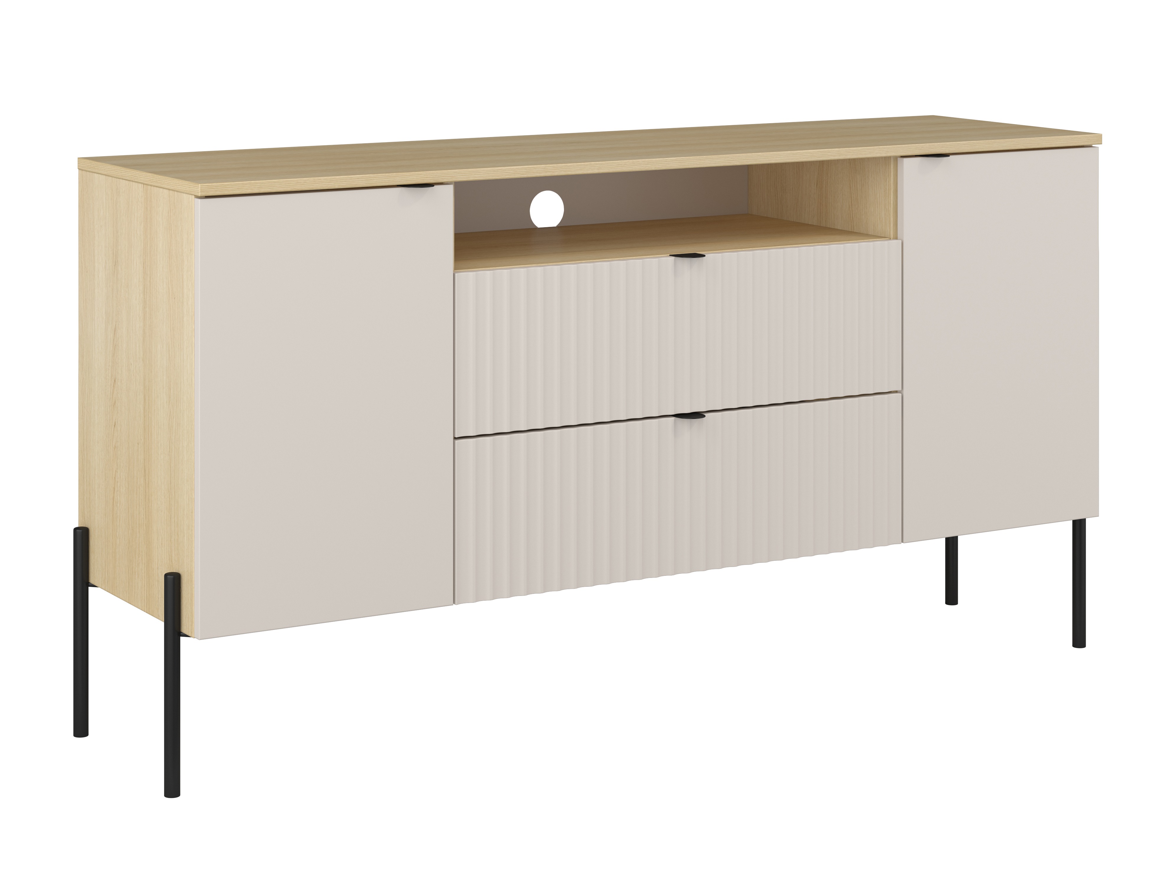 Komoda Levtenu 115 (Ąžuolas + Kašmyras)