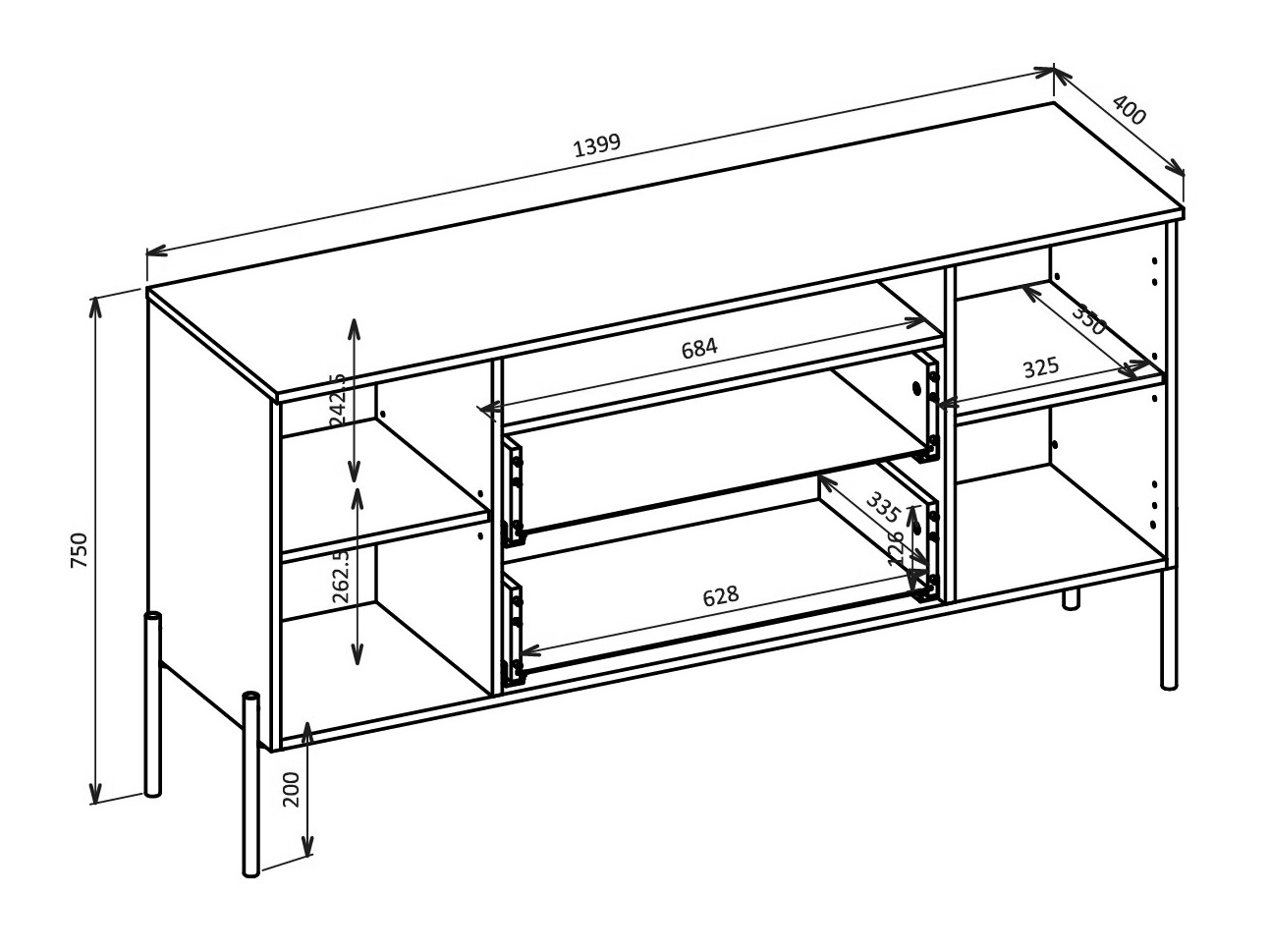 Komoda Levtenu 115 (Kašmyras)