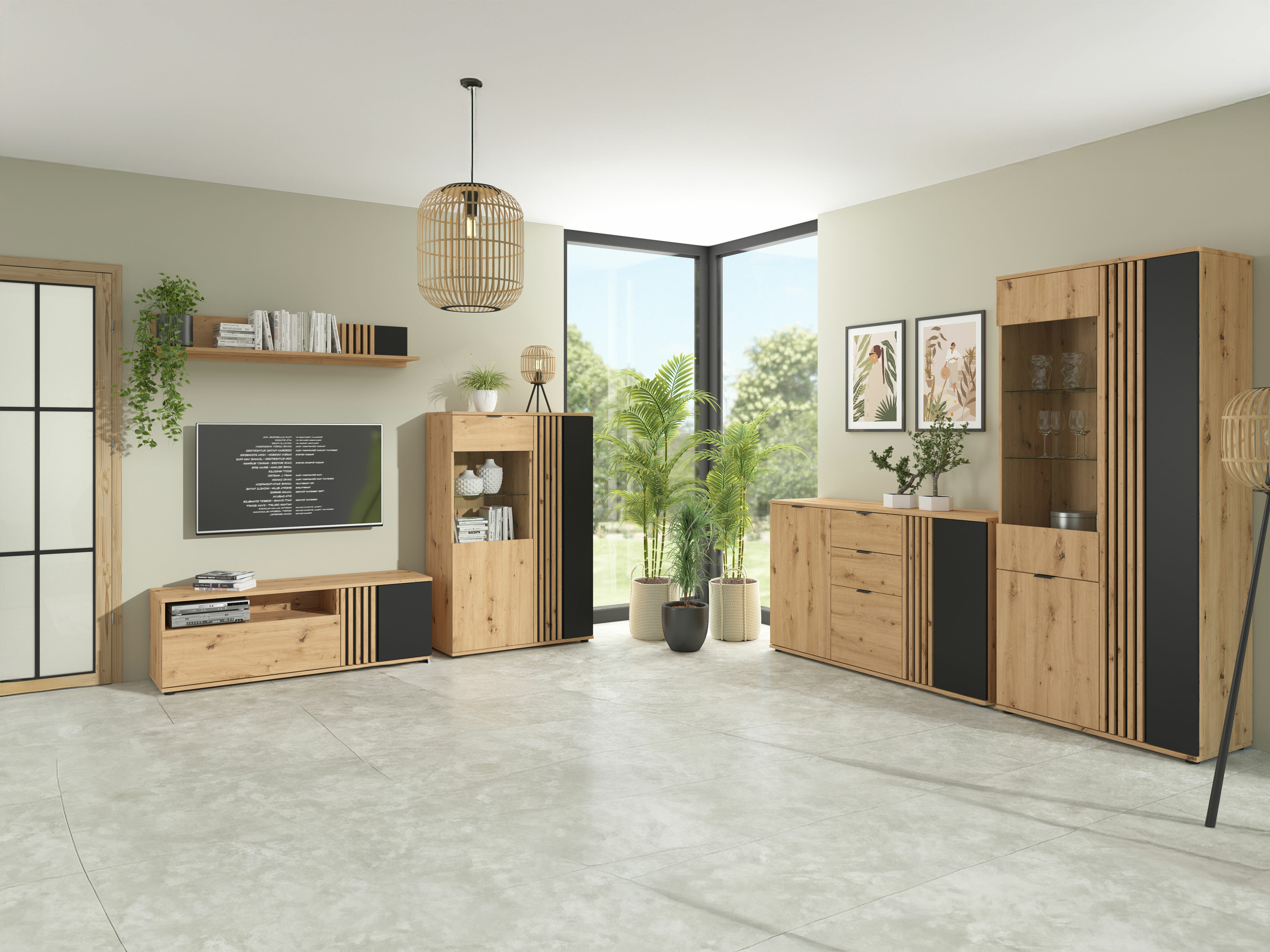 Svetainės komplektas Orlnolu 111