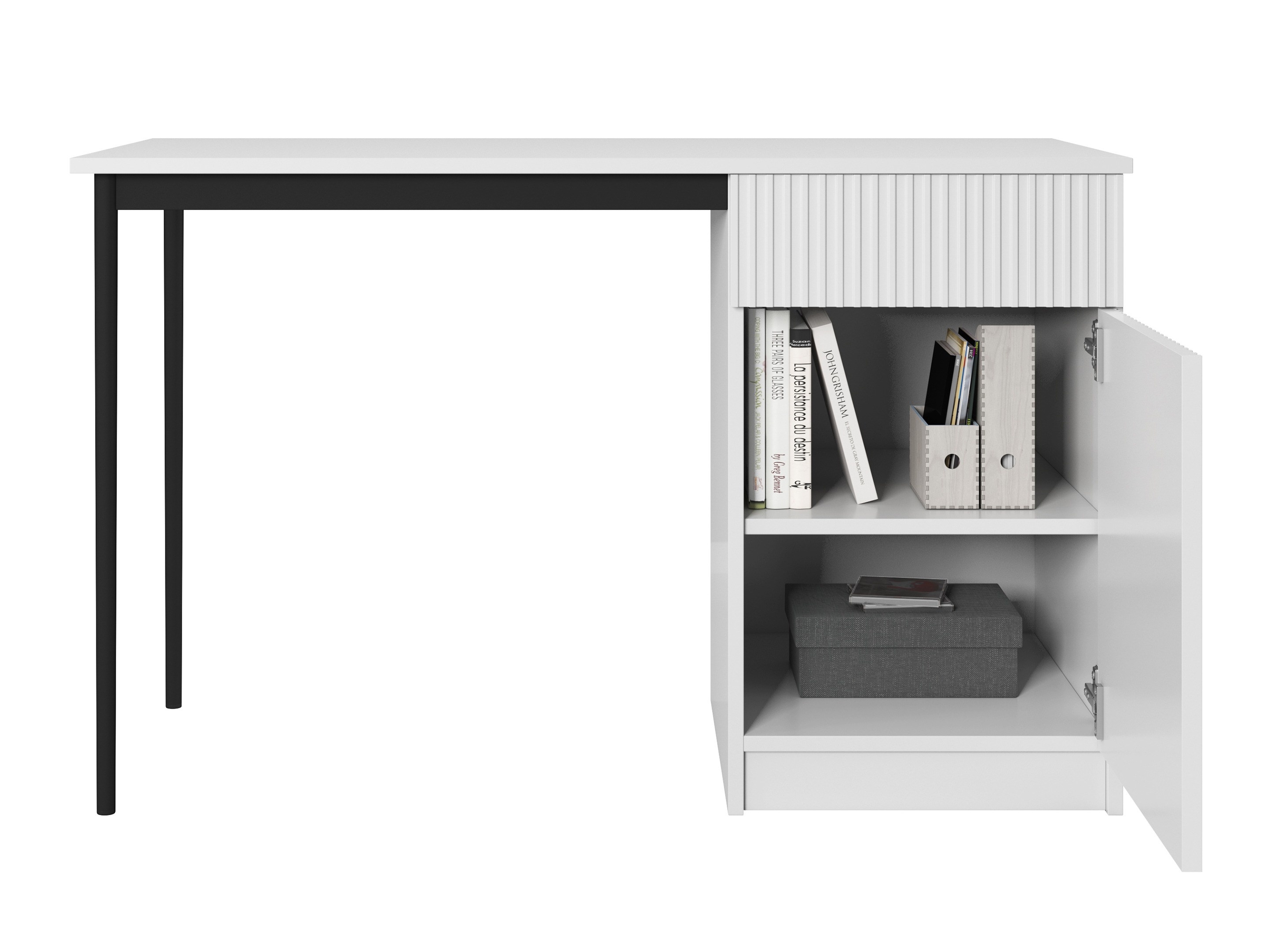 Darbo stalas Melfelu 131 (Juoda)