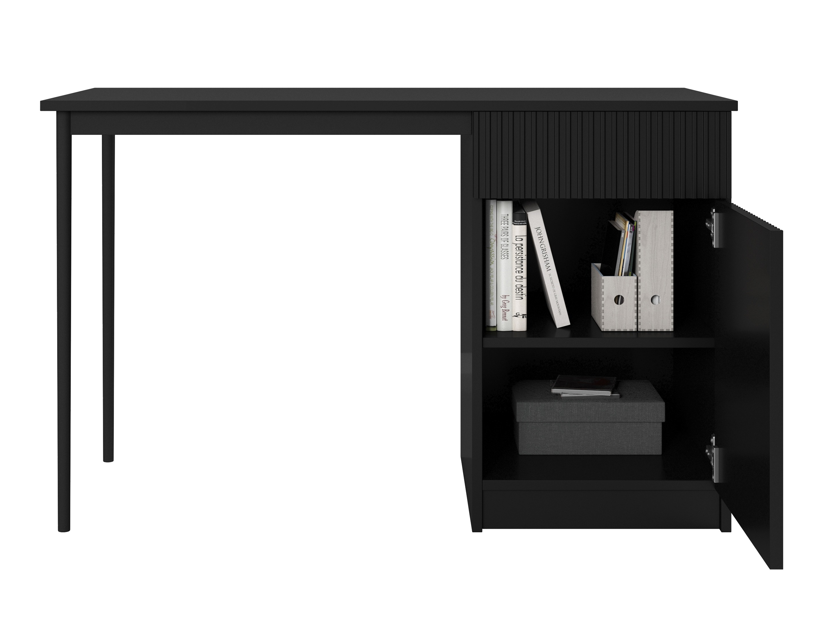 Darbo stalas Melfelu 131 (Juoda)