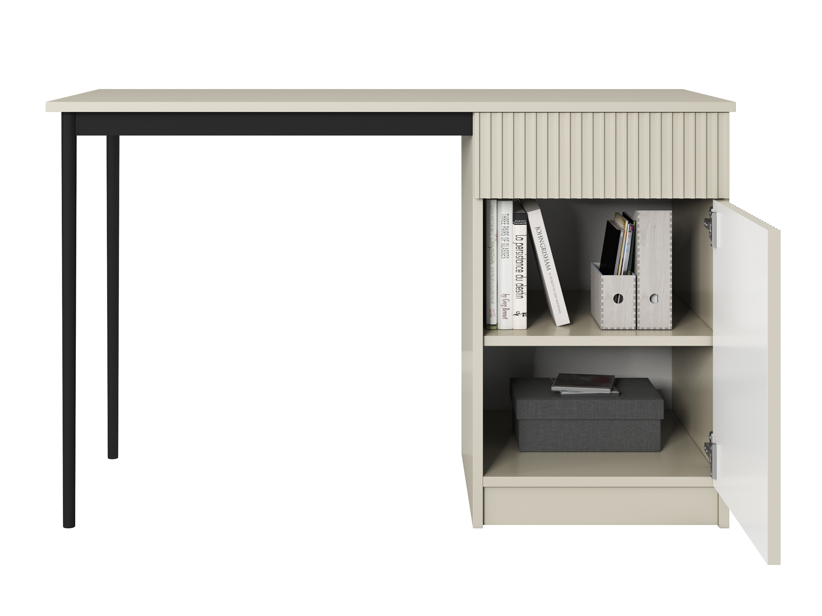 Darbo stalas Melfelu 131 (Juoda)