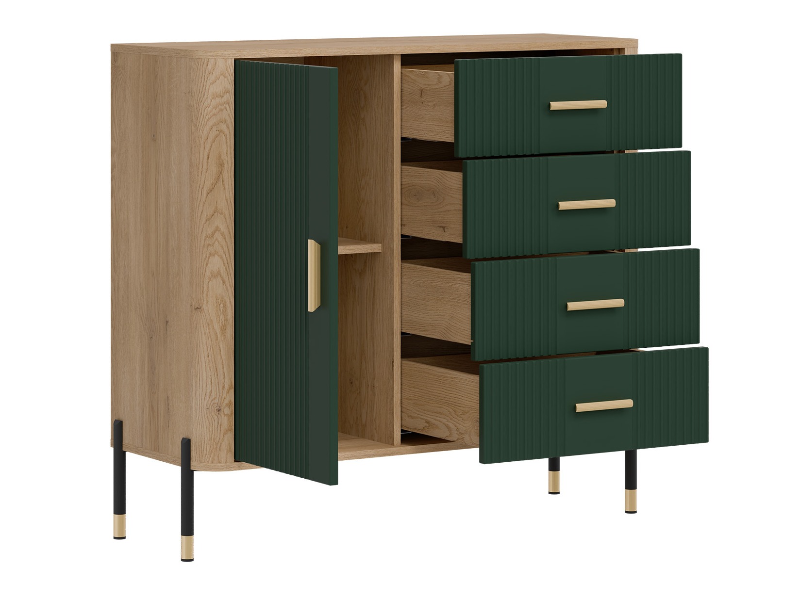 Komoda Flosora 117 (Žalia)