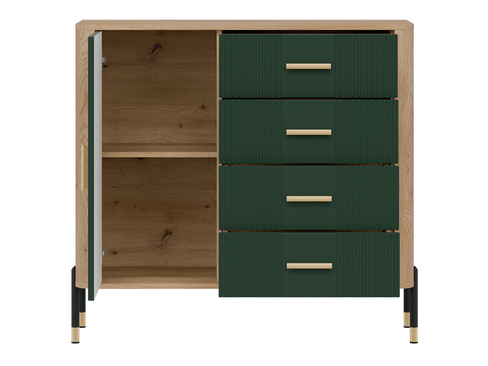 Komoda Flosora 117 (Žalia)