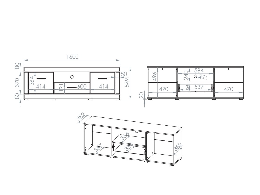 TV staliukas Enolevi 104