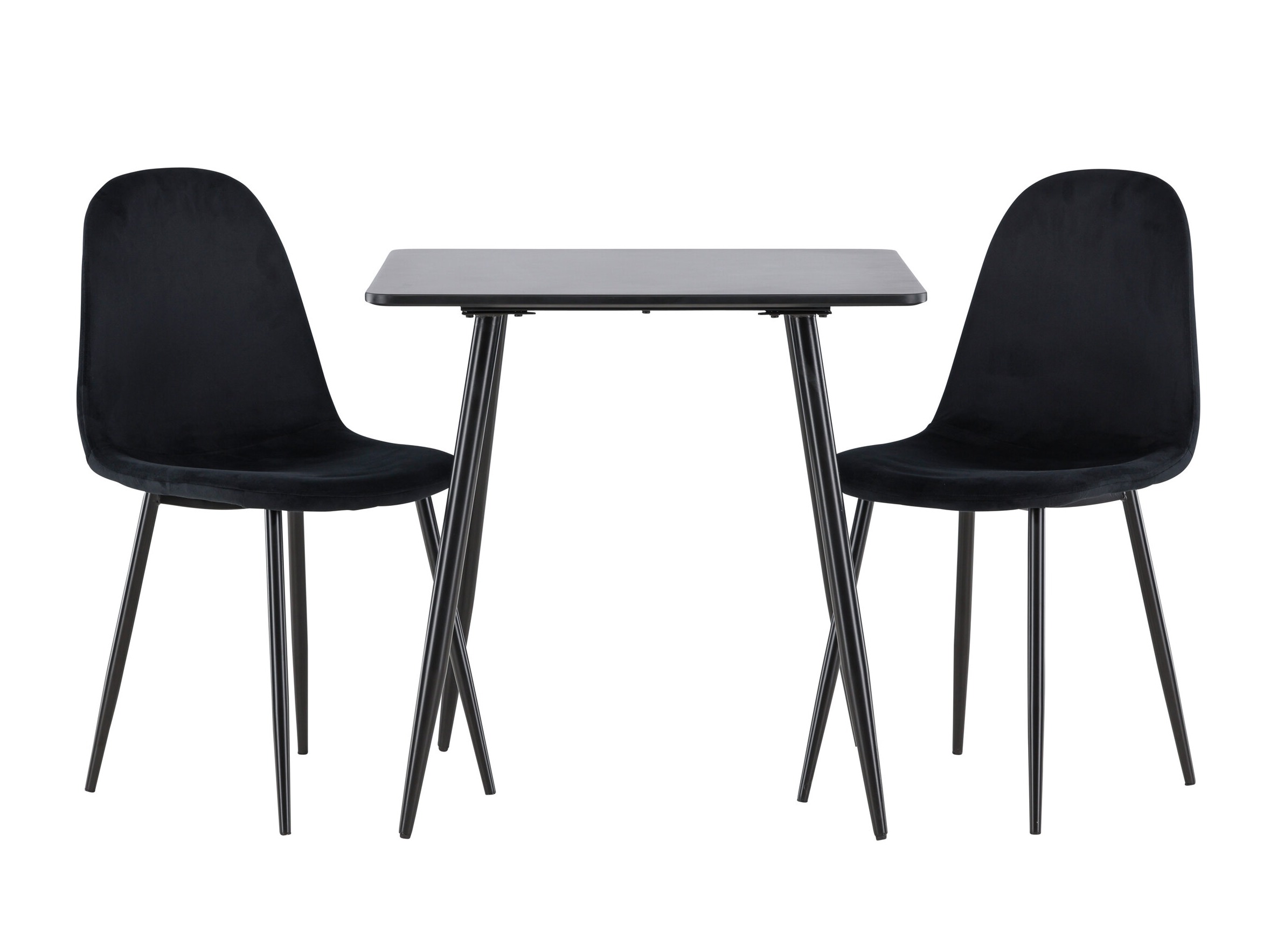 Valgomojo komplektas Dallas 4909 (Juoda)