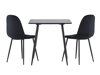 Valgomojo komplektas Dallas 4909 (Juoda)