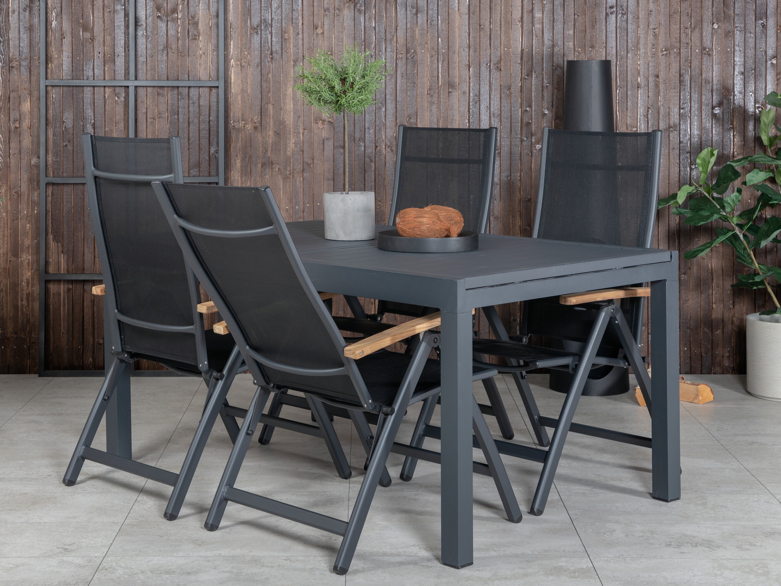 Stalo ir kėdžių komplektas Dallas 4914