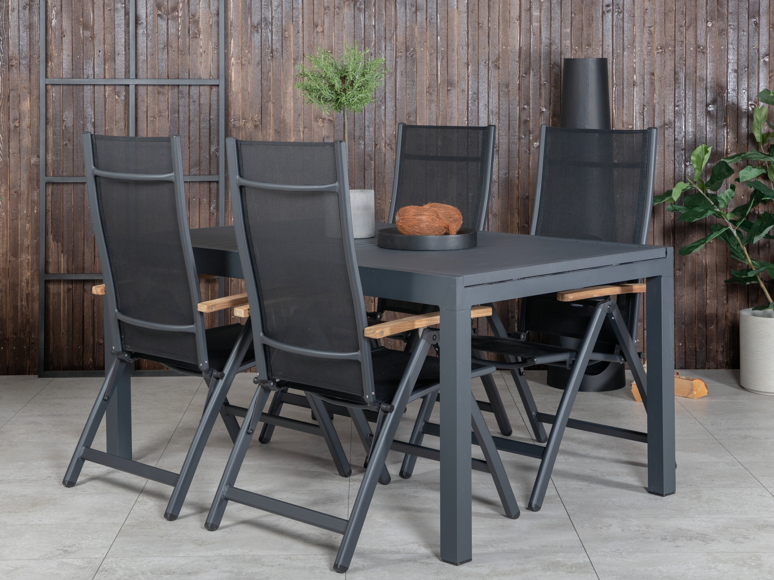 Stalo ir kėdžių komplektas Dallas 4914