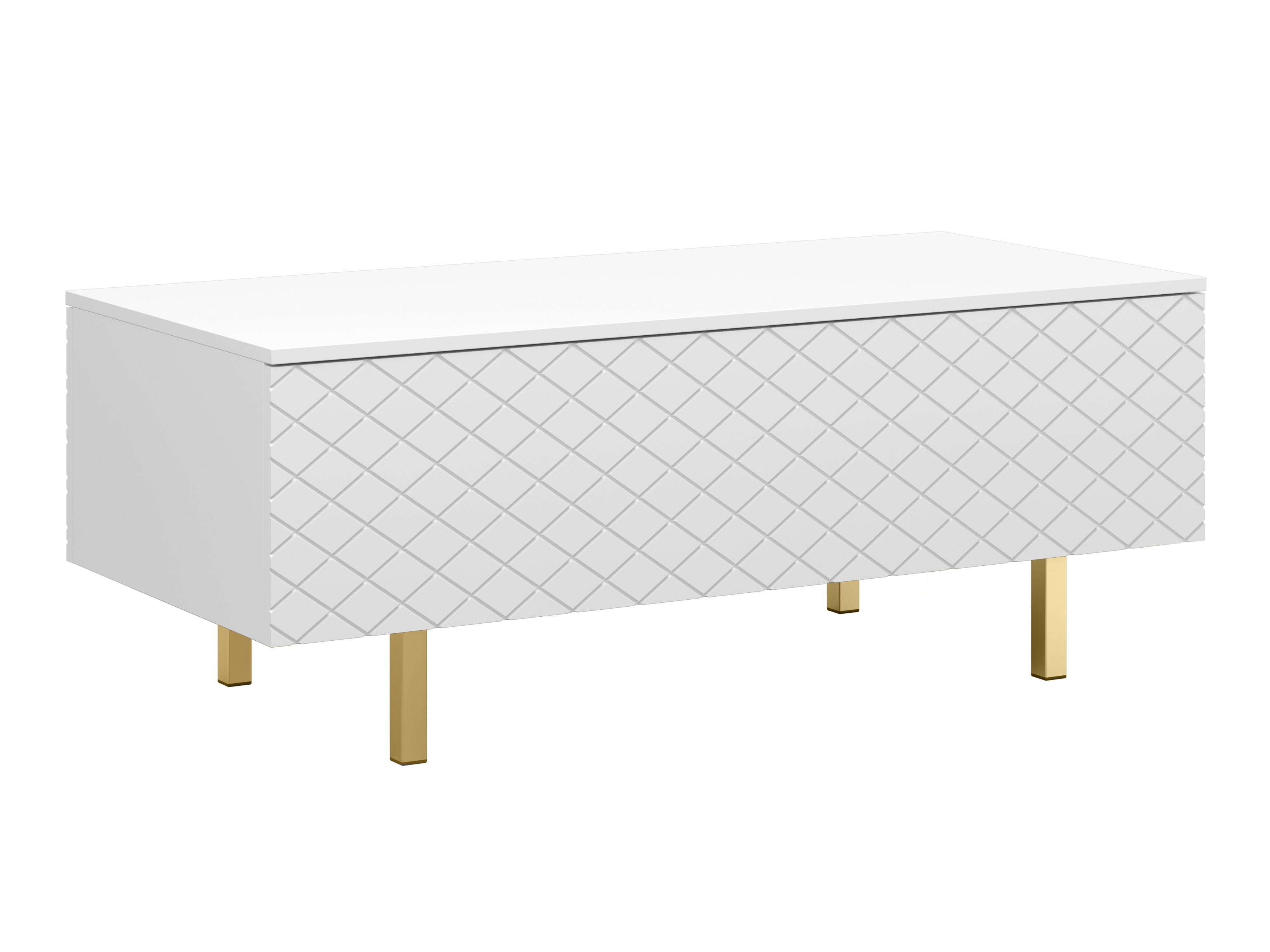 Žurnalinis staliukas Felnuo 100 (Balta)