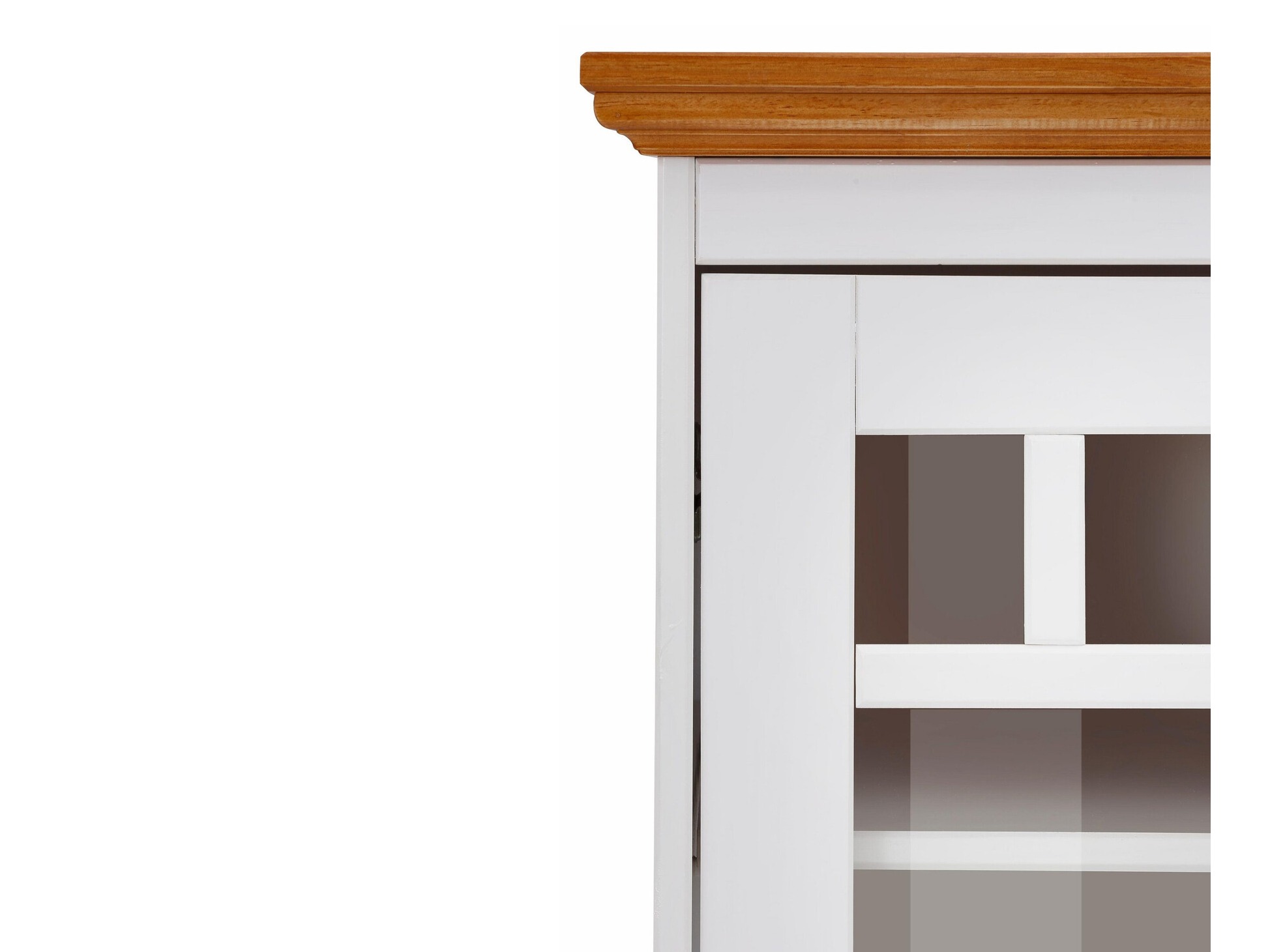 Komoda Fentivo 108 (Balta + Medaus ąžuolas)