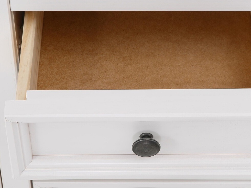 Komoda Fentivo 108 (Balta + Medaus ąžuolas)