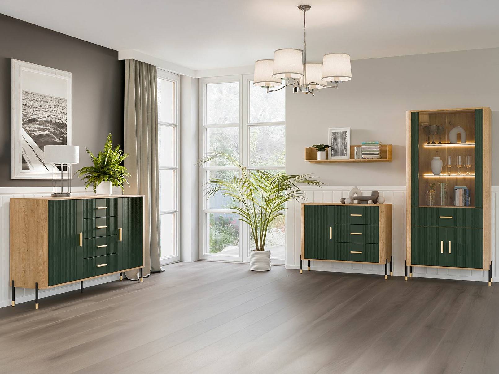 Lentyna Flosora 129 (Žalia)