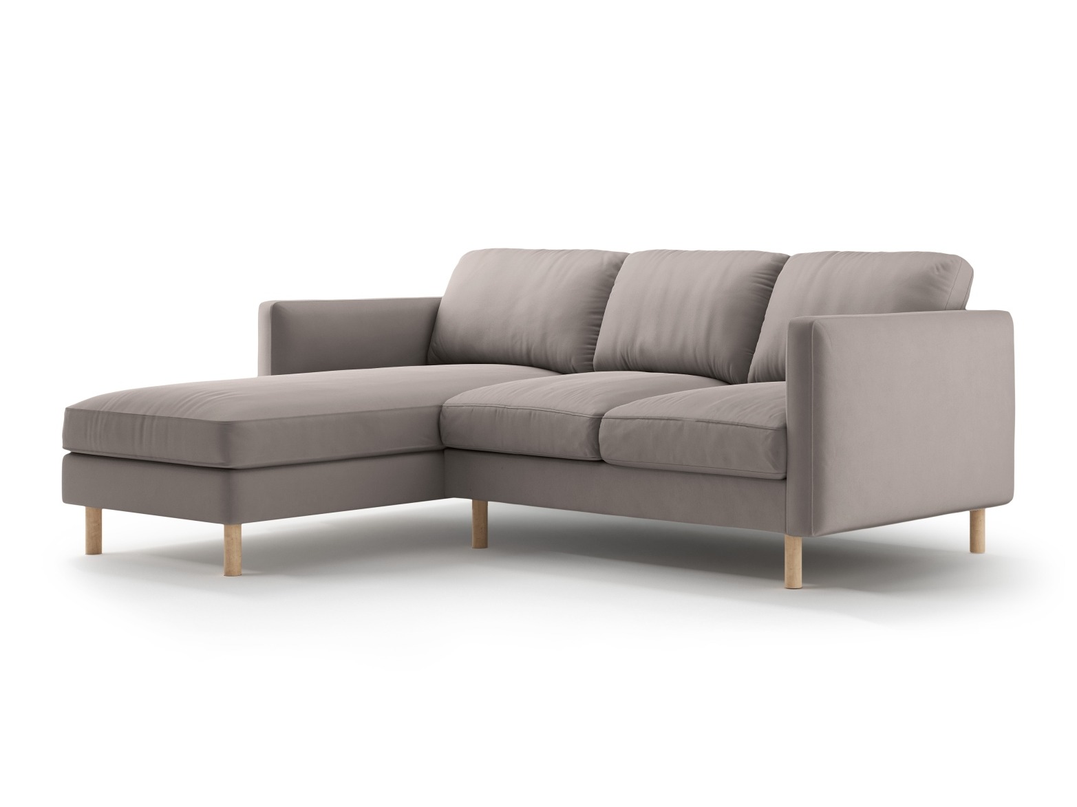 Minkštas kampas Delavie 103 (Paris Khaki)