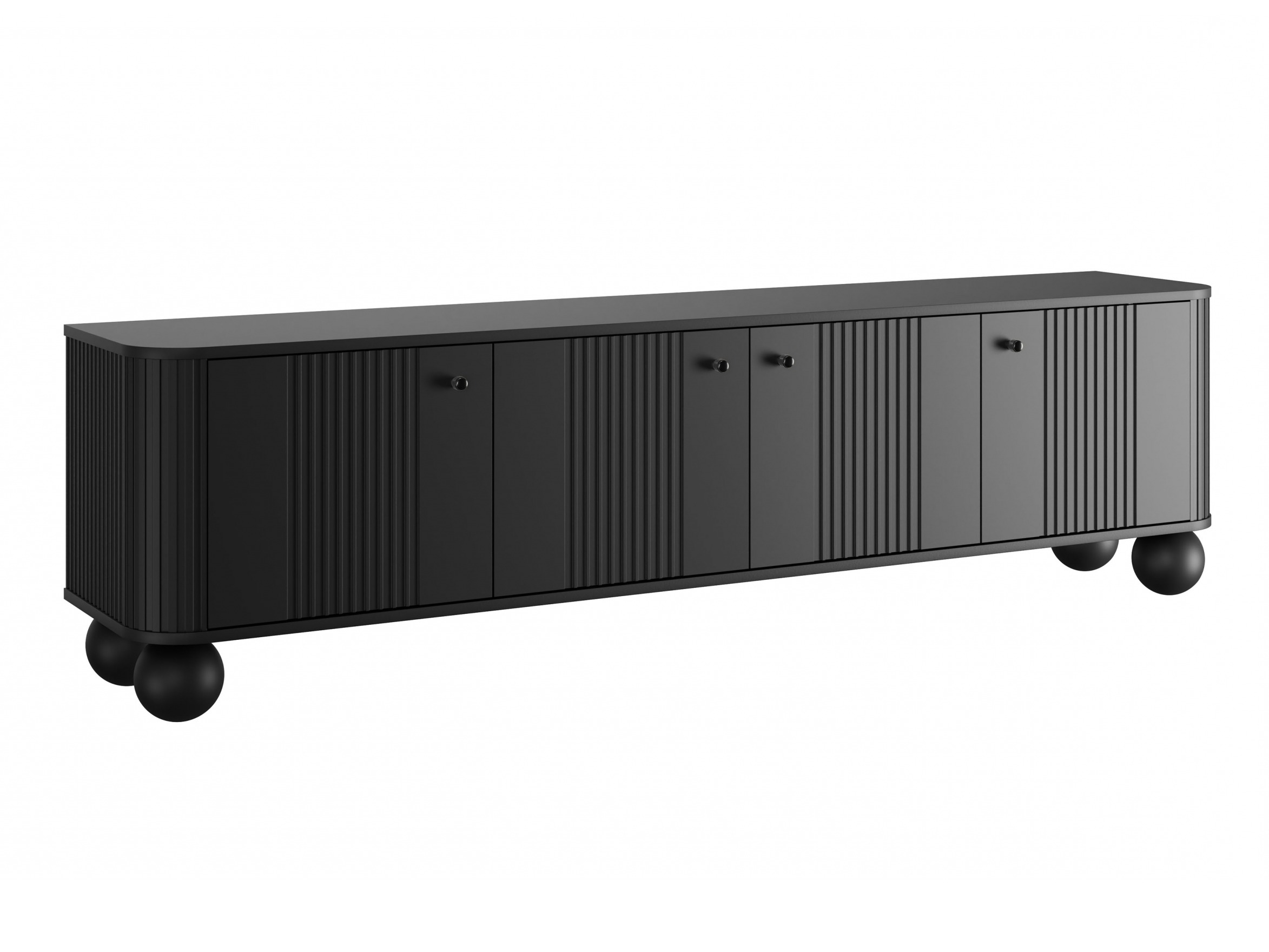 TV staliukas Fioveso 101 (Juoda)