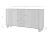 Komoda Fioveso 103 (Juoda)