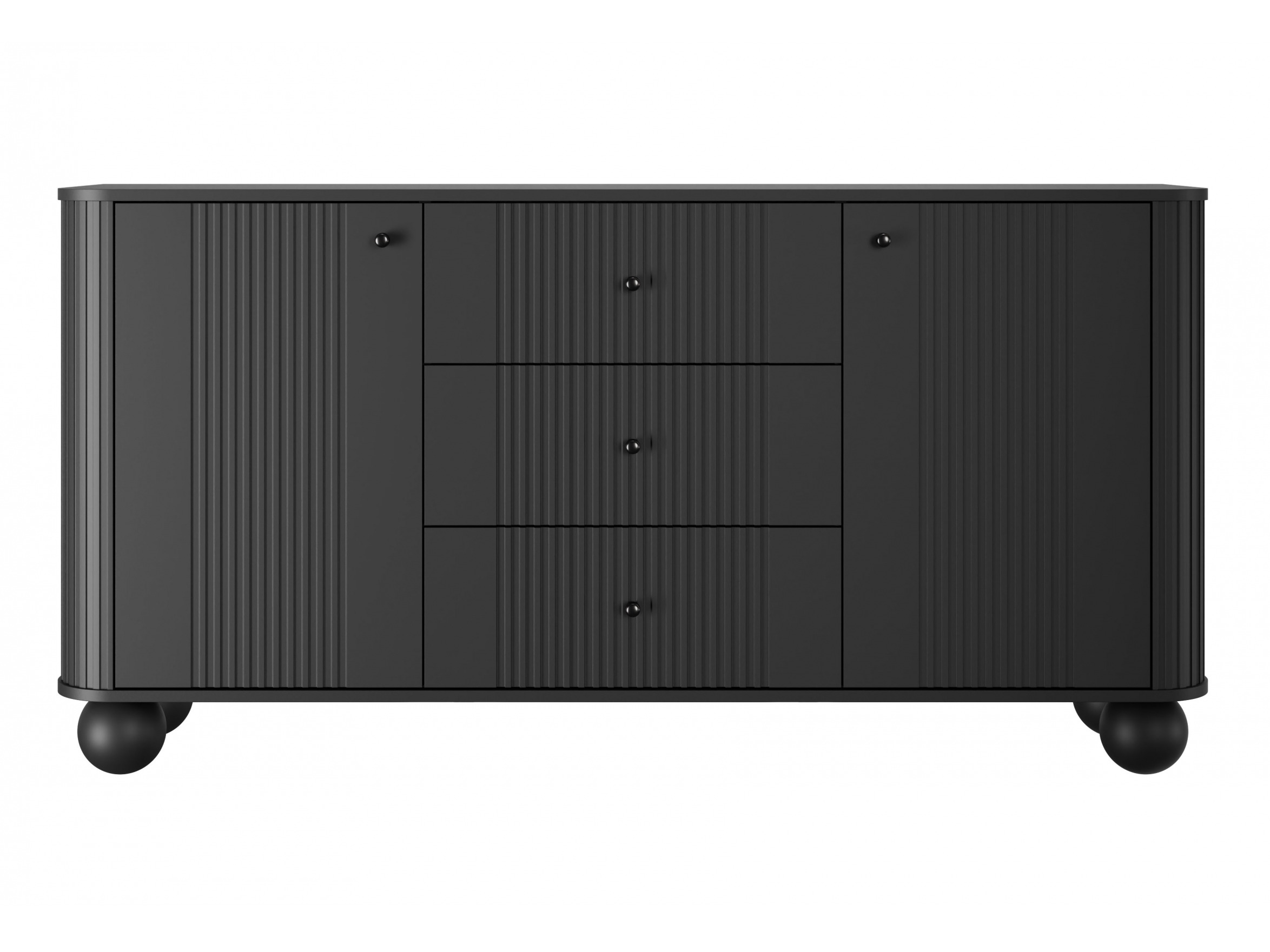 Komoda Fioveso 103 (Juoda)