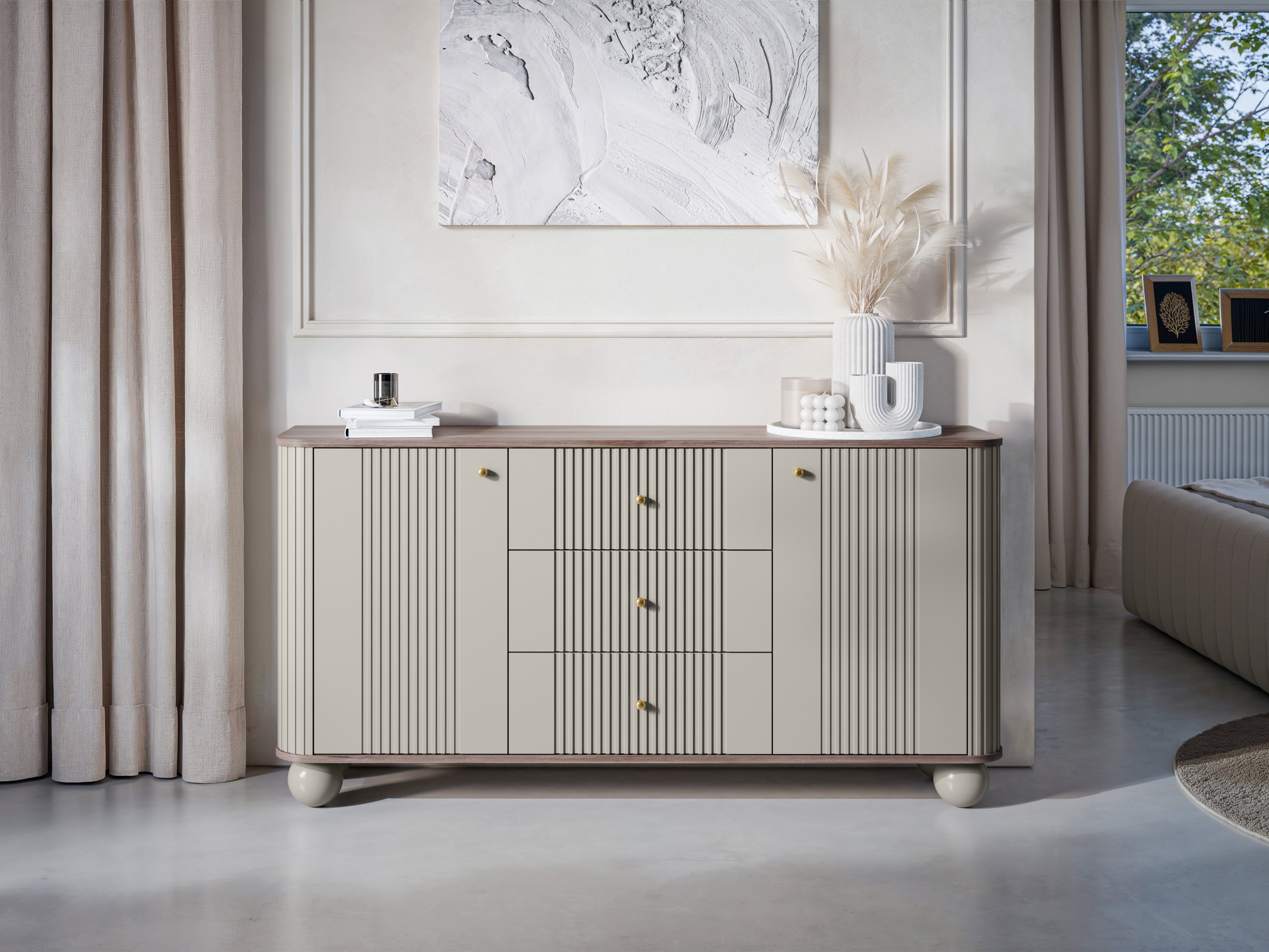 Komoda Fioveso 103 (Kašmyras + Riešutas)