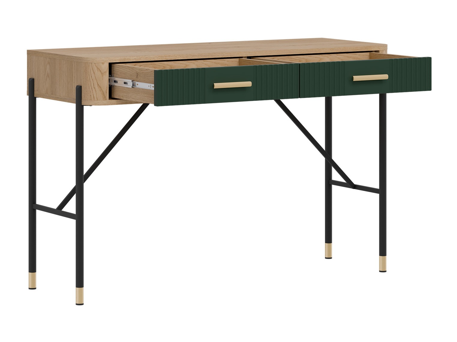 Makiažo staliukas Flosora 137 (Žalia)