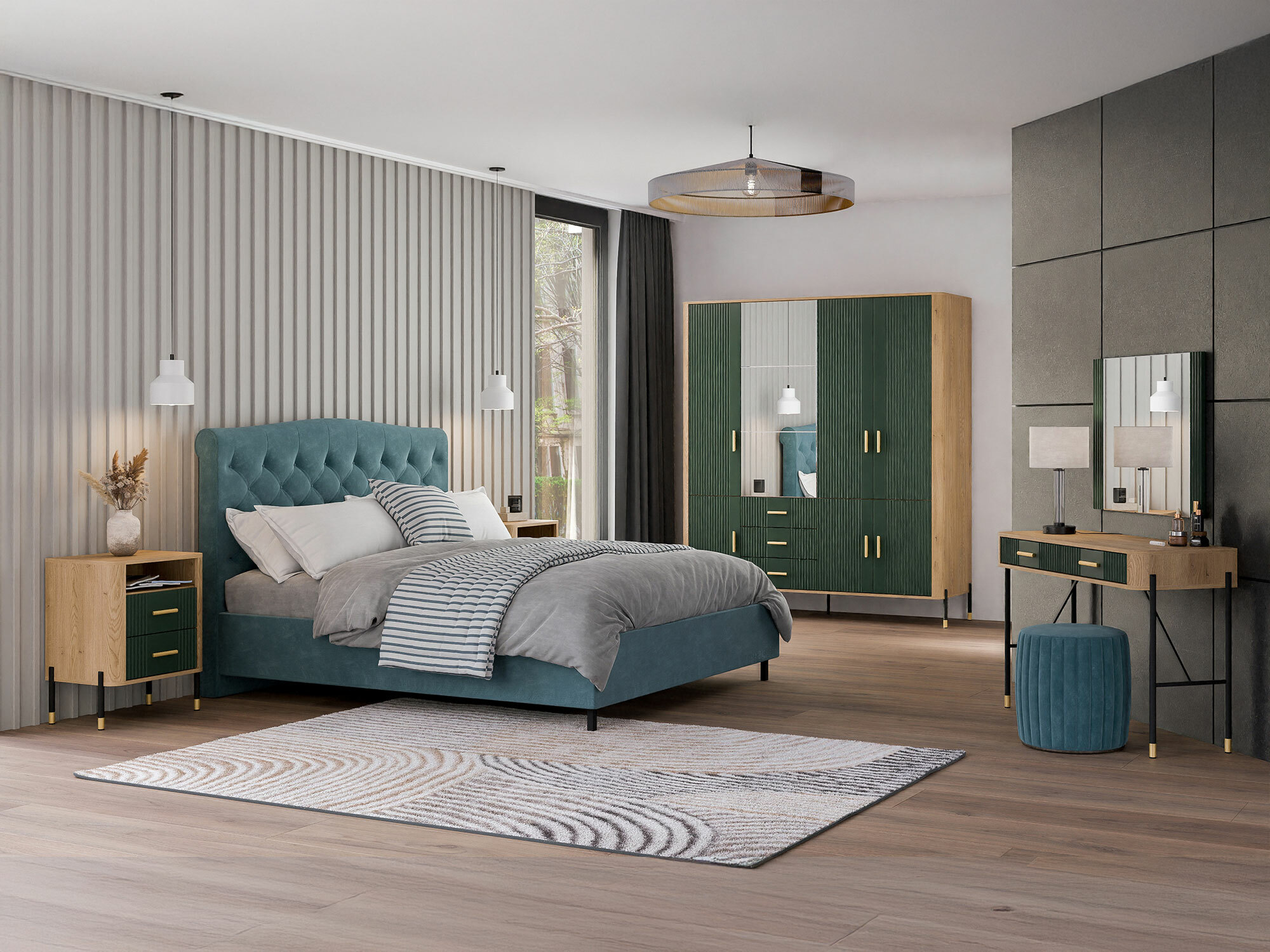 Spinta Flosora 135 (Žalia)