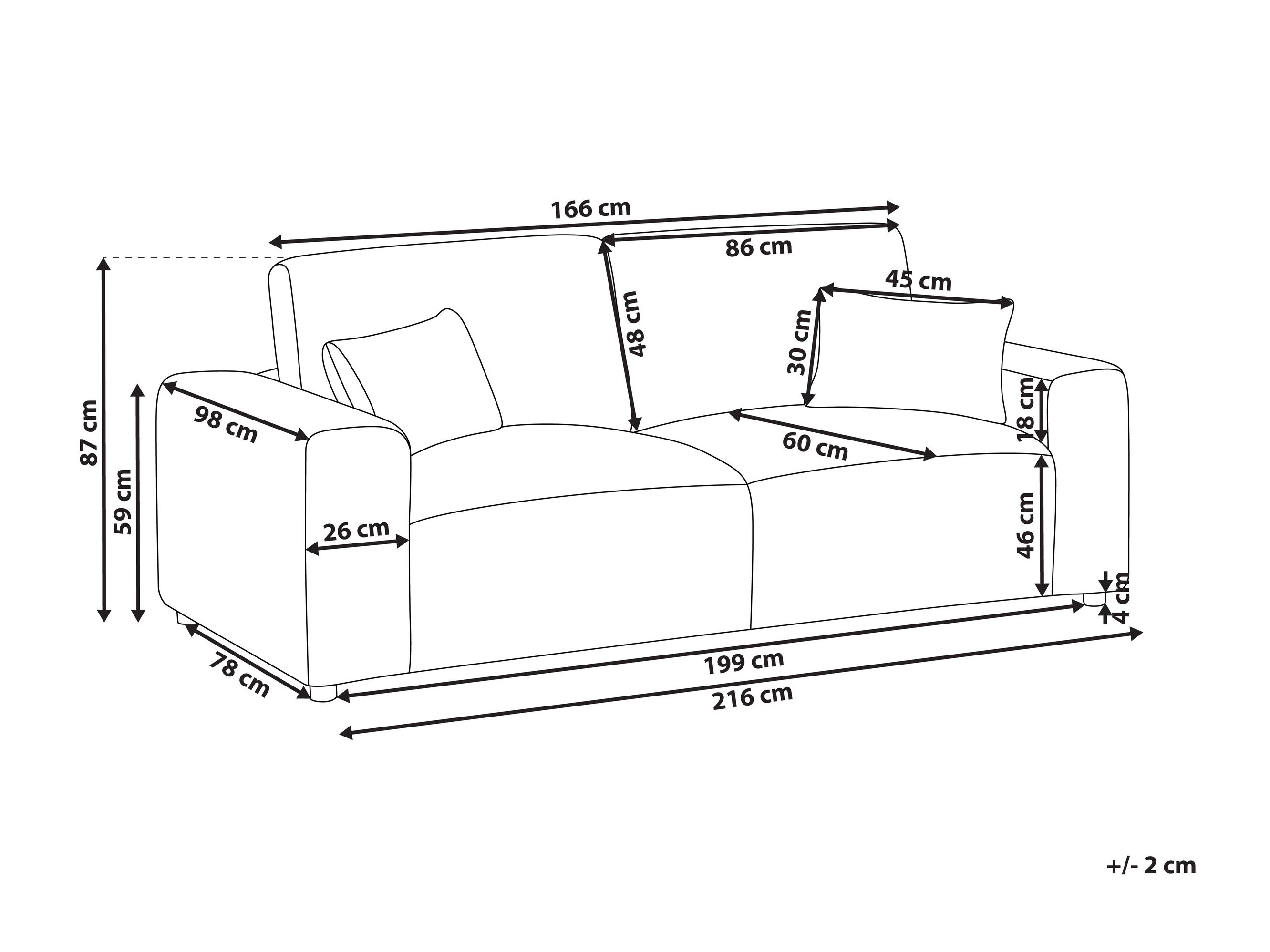 Sofa Berwyn 2797 (Balta)