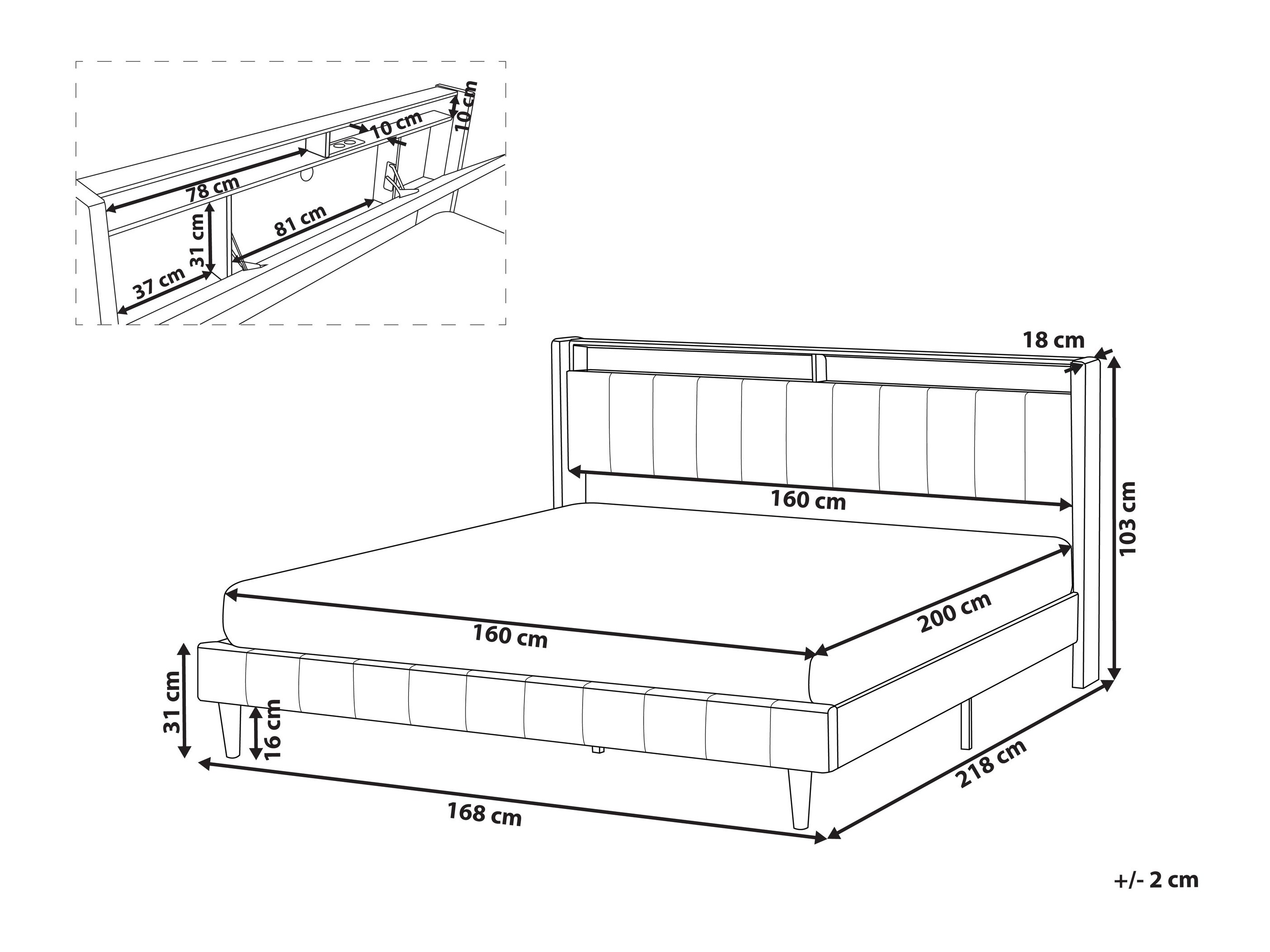 Lova Berwyn 2804 (Smėlinė)