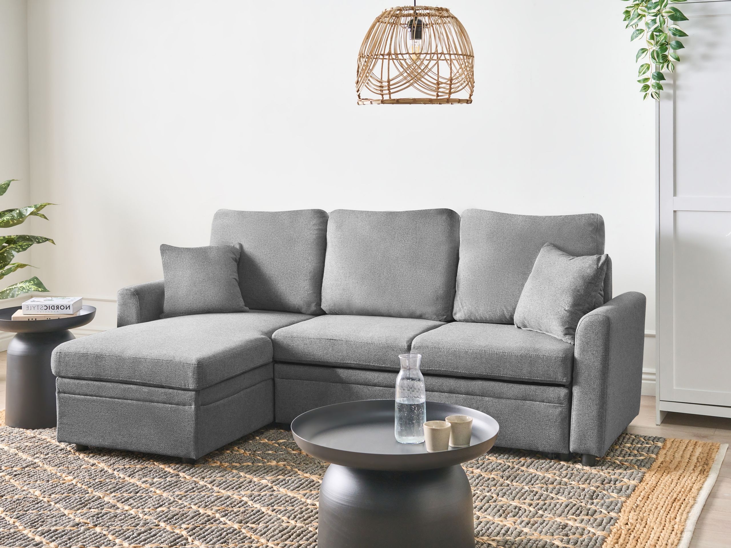 Minkštas kampas Berwyn 2805 (Pilka)