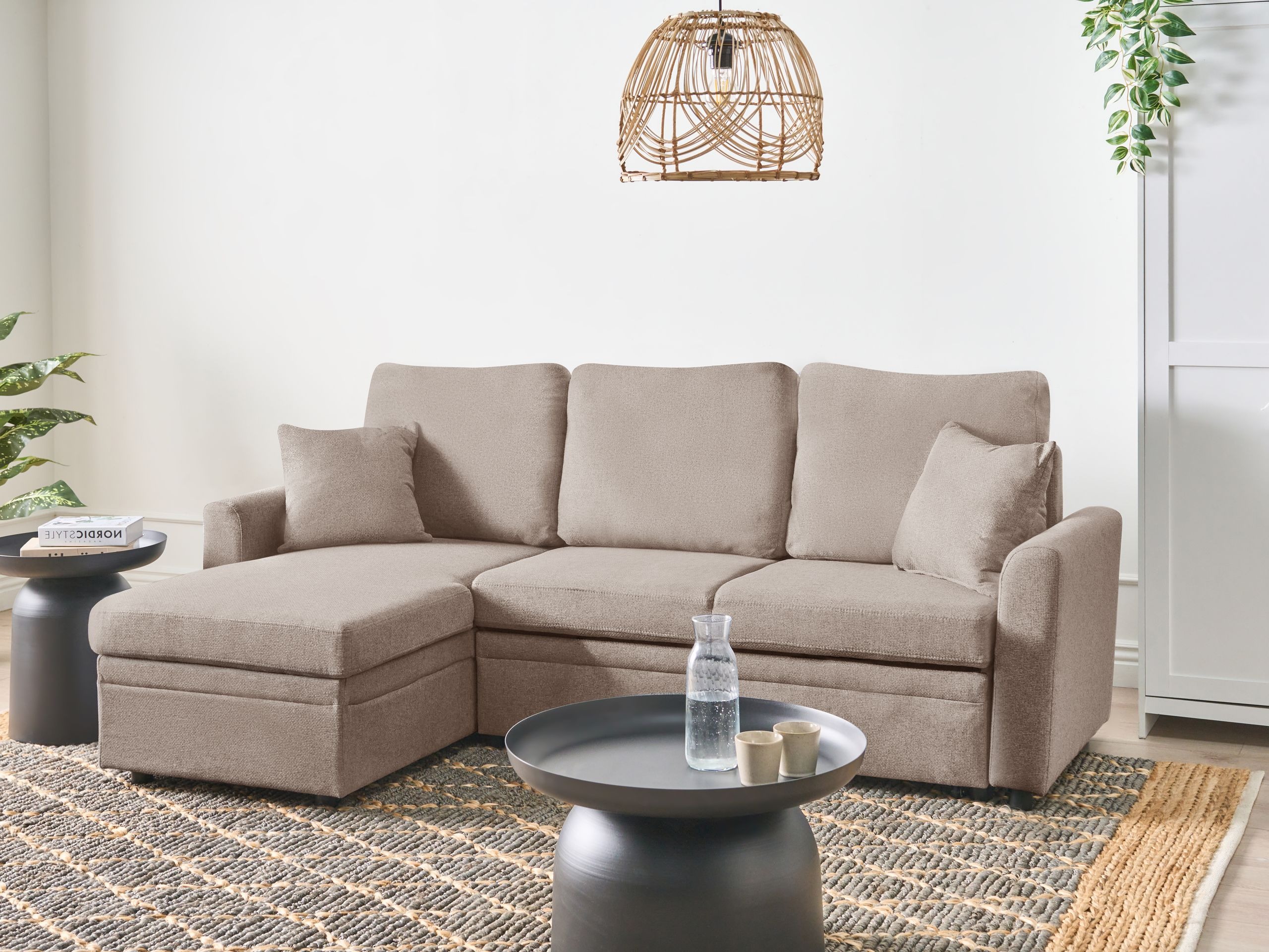 Minkštas kampas Berwyn 2805 (Šviesi ruda)