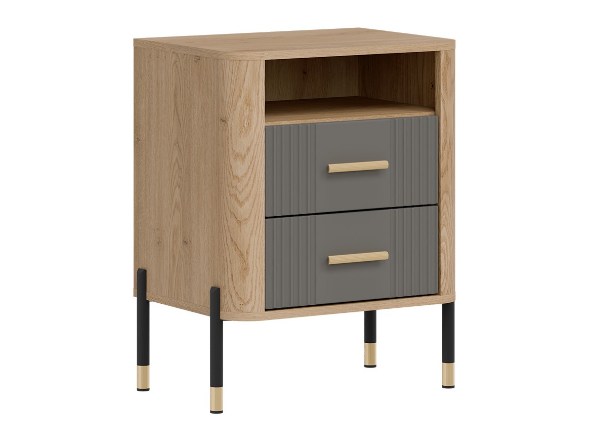 Naktinis staliukas Flosora 142 (Pilka)