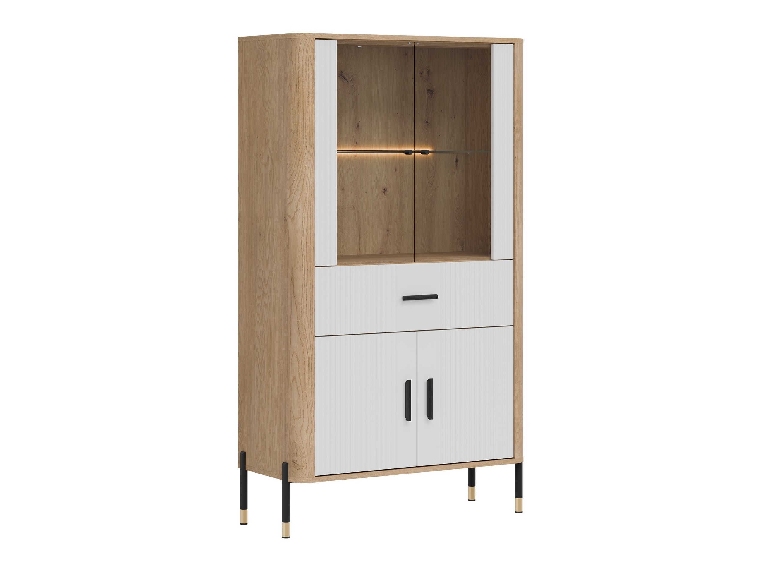 Svetainės komplektas Flosora 147 (Balta)