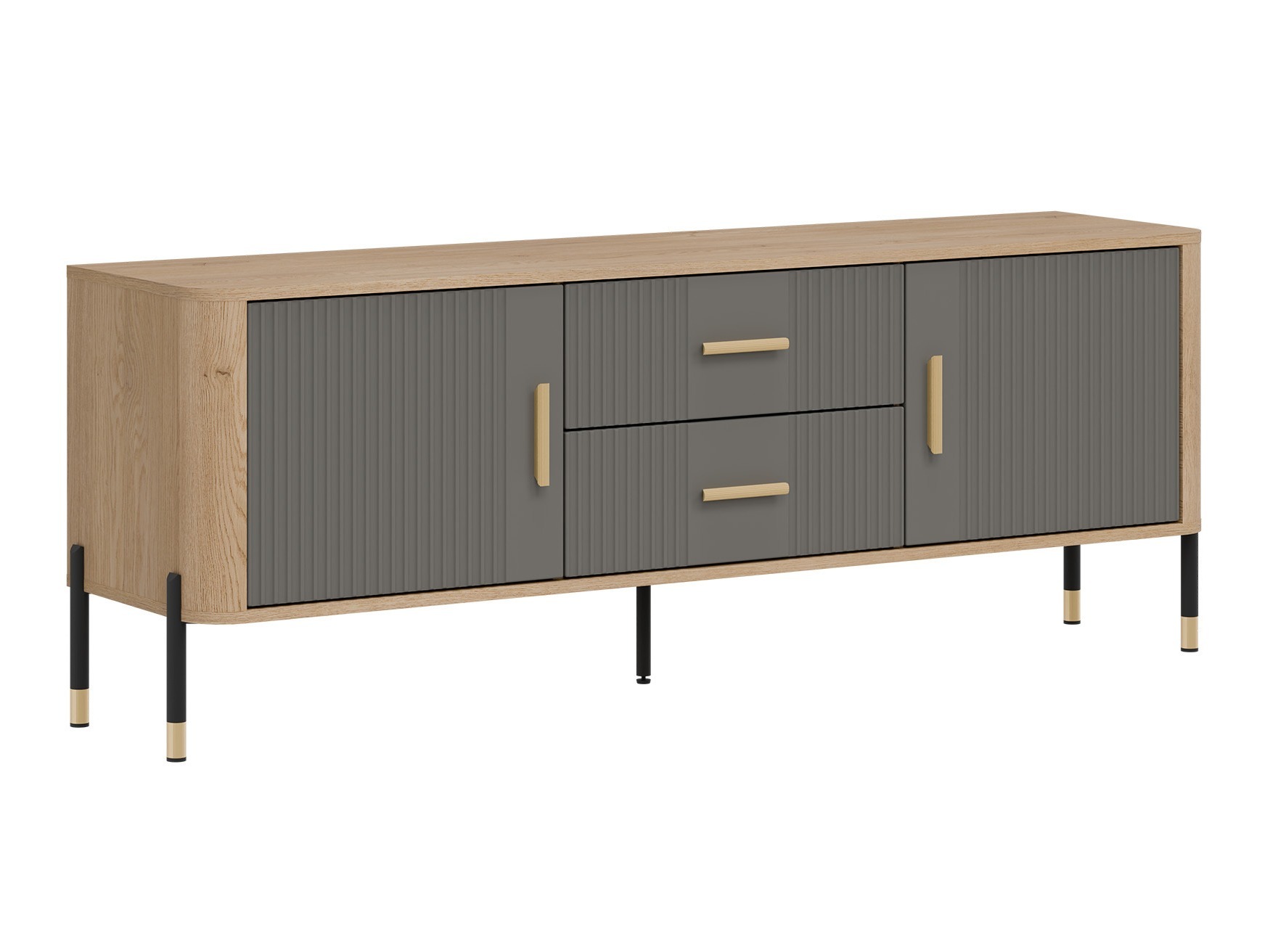 Svetainės komplektas Flosora 147 (Pilka)