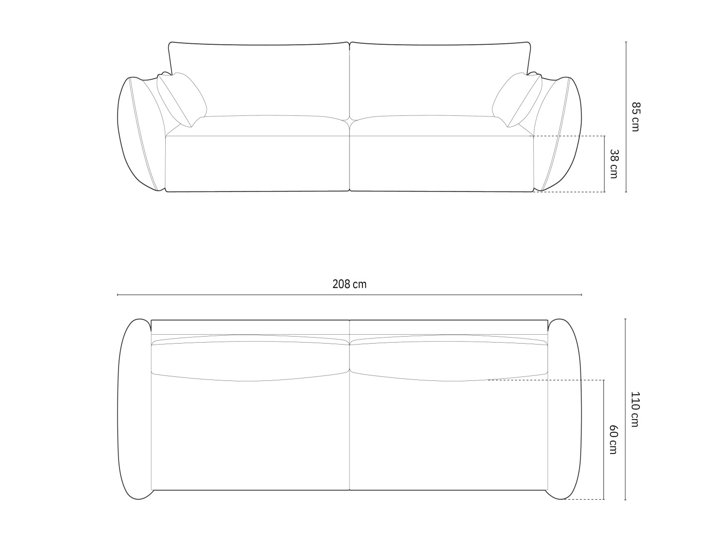 Sofa Belenoe 101 (Over The Horizon 85)