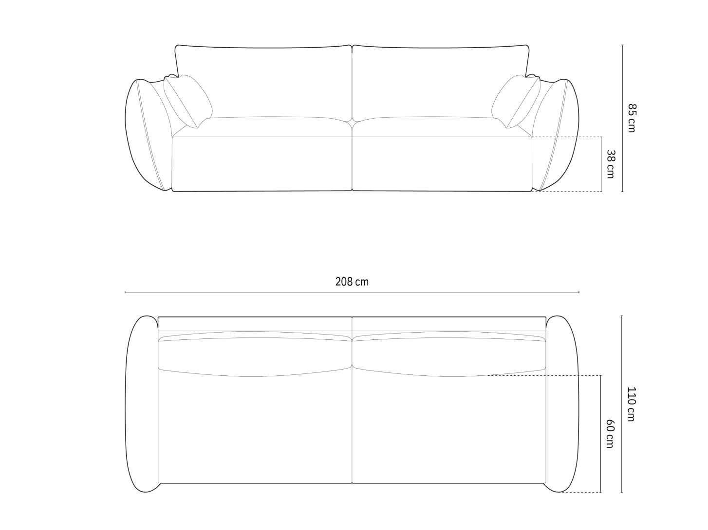 Sofa Belenoe 101 (Over The Horizon 97)
