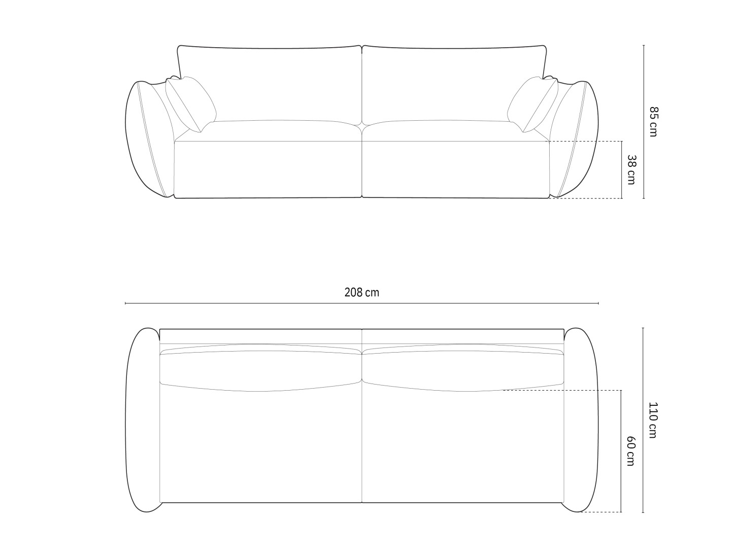 Sofa Belenoe 101 (Over The Horizon 99)