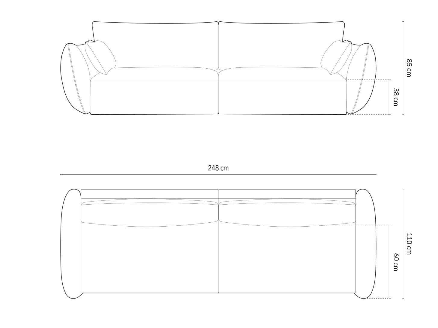 Sofa Belenoe 102 (Over The Horizon 78)