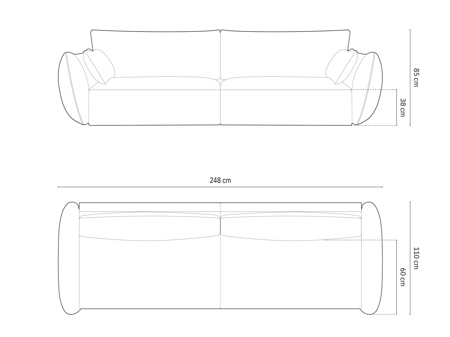 Sofa Delflou 102 (Over The Horizon 08)