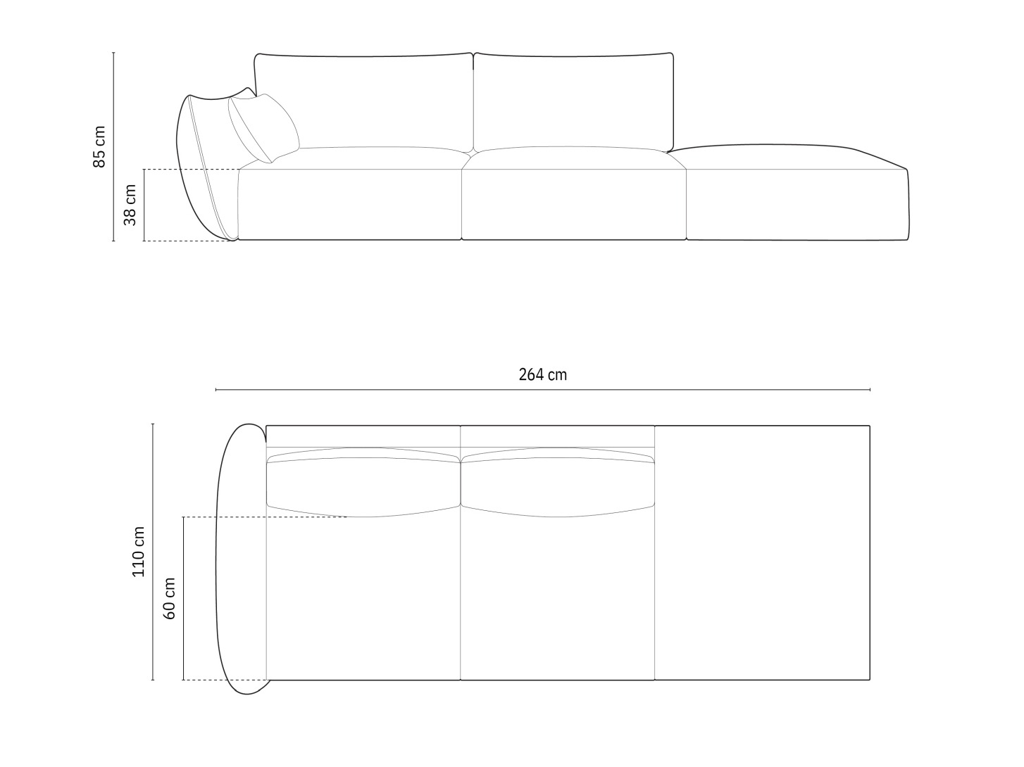 Sofa Belenoe 106 (Over The Horizon 38)