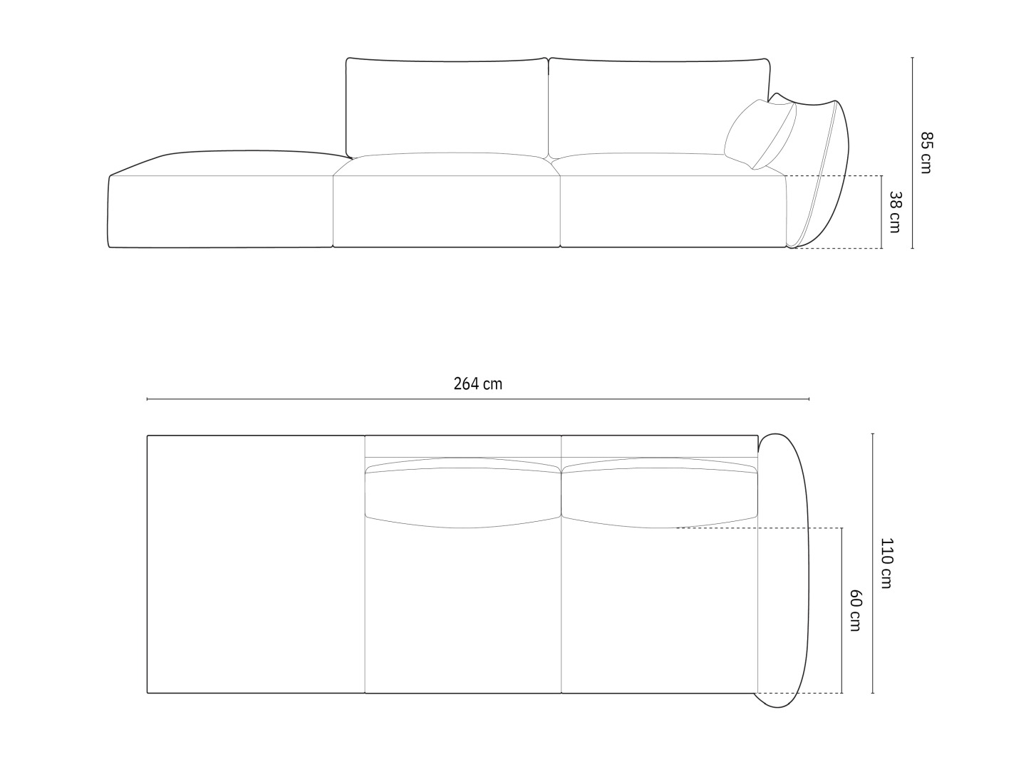Sofa Belenoe 106 (Over The Horizon 39)