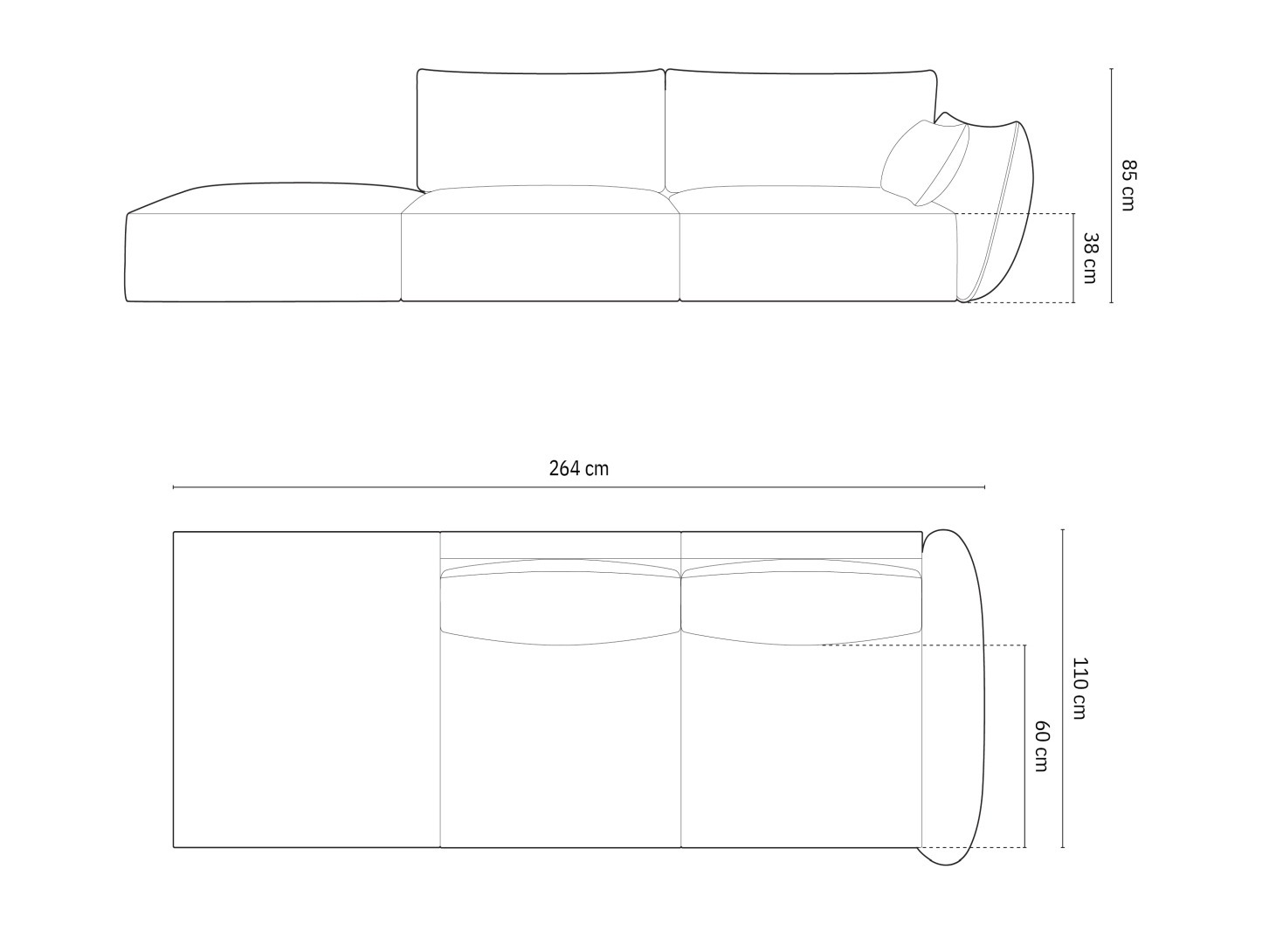 Sofa Belenoe 106 (Over The Horizon 57)