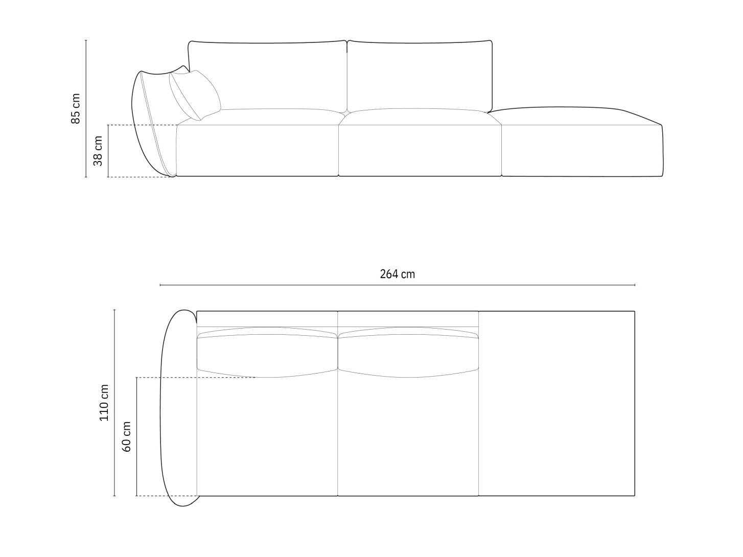 Sofa Belenoe 106 (Over The Horizon 57)