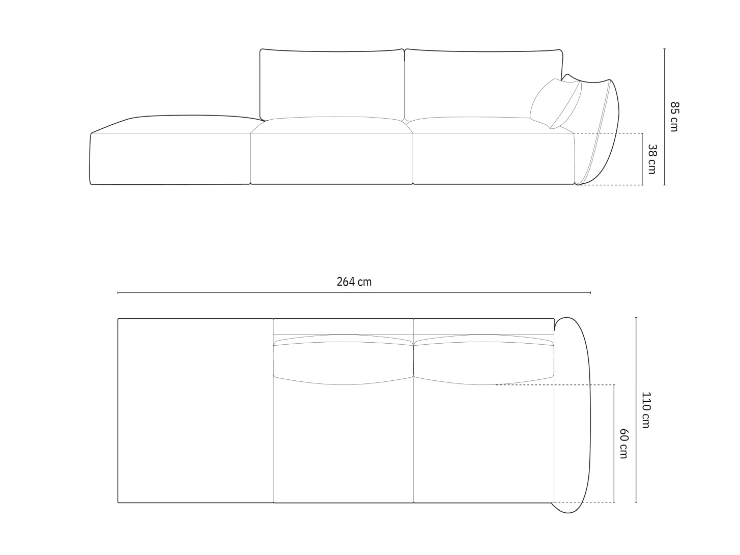 Sofa Belenoe 106 (Over The Horizon 97)