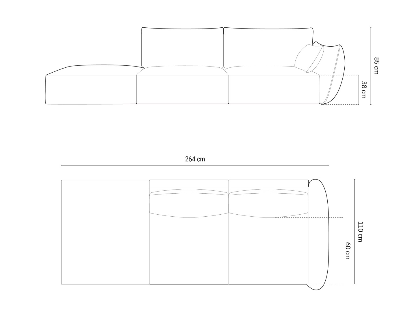 Sofa Belenoe 106 (Over The Horizon 99)