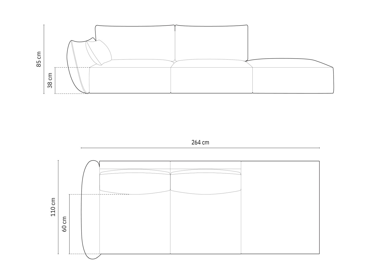 Sofa Belenoe 106 (Over The Horizon 99)