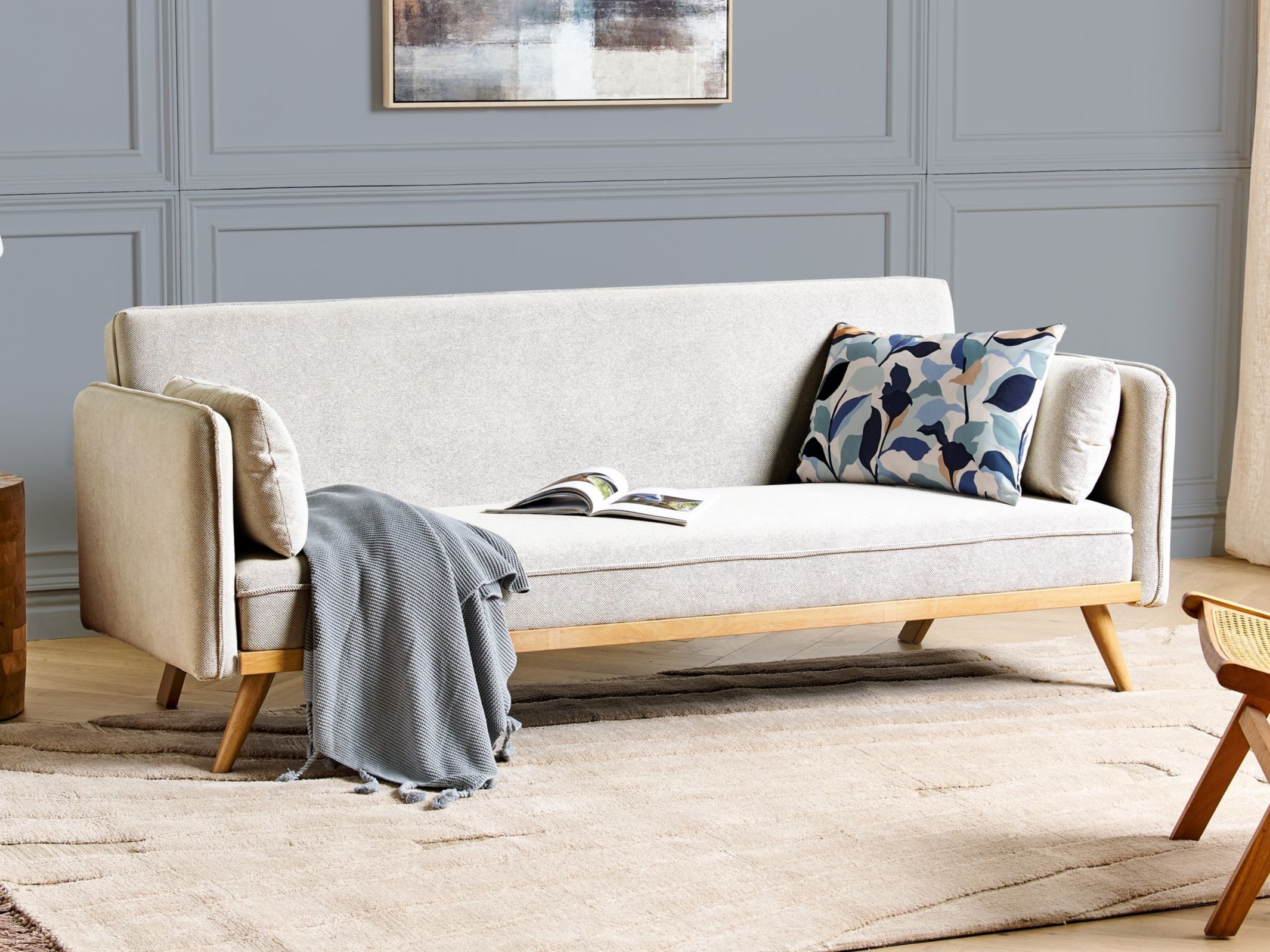 Sofa lova Berwyn 2821 (Balta)