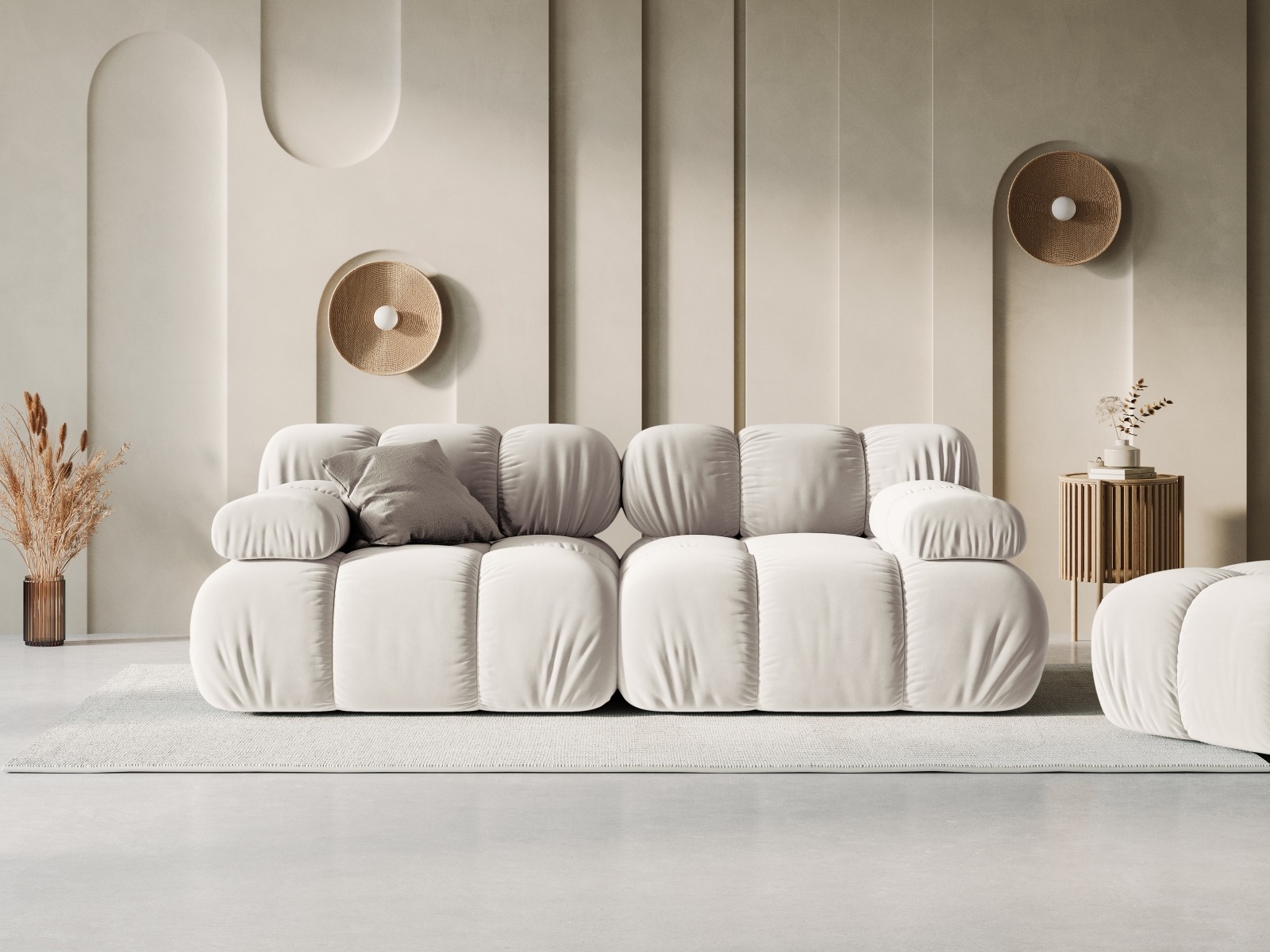 Modulinė sofa Caltenu 100 (Bluvel 30)